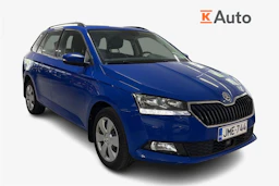 sininen Skoda Fabia 2021 kuva 1.