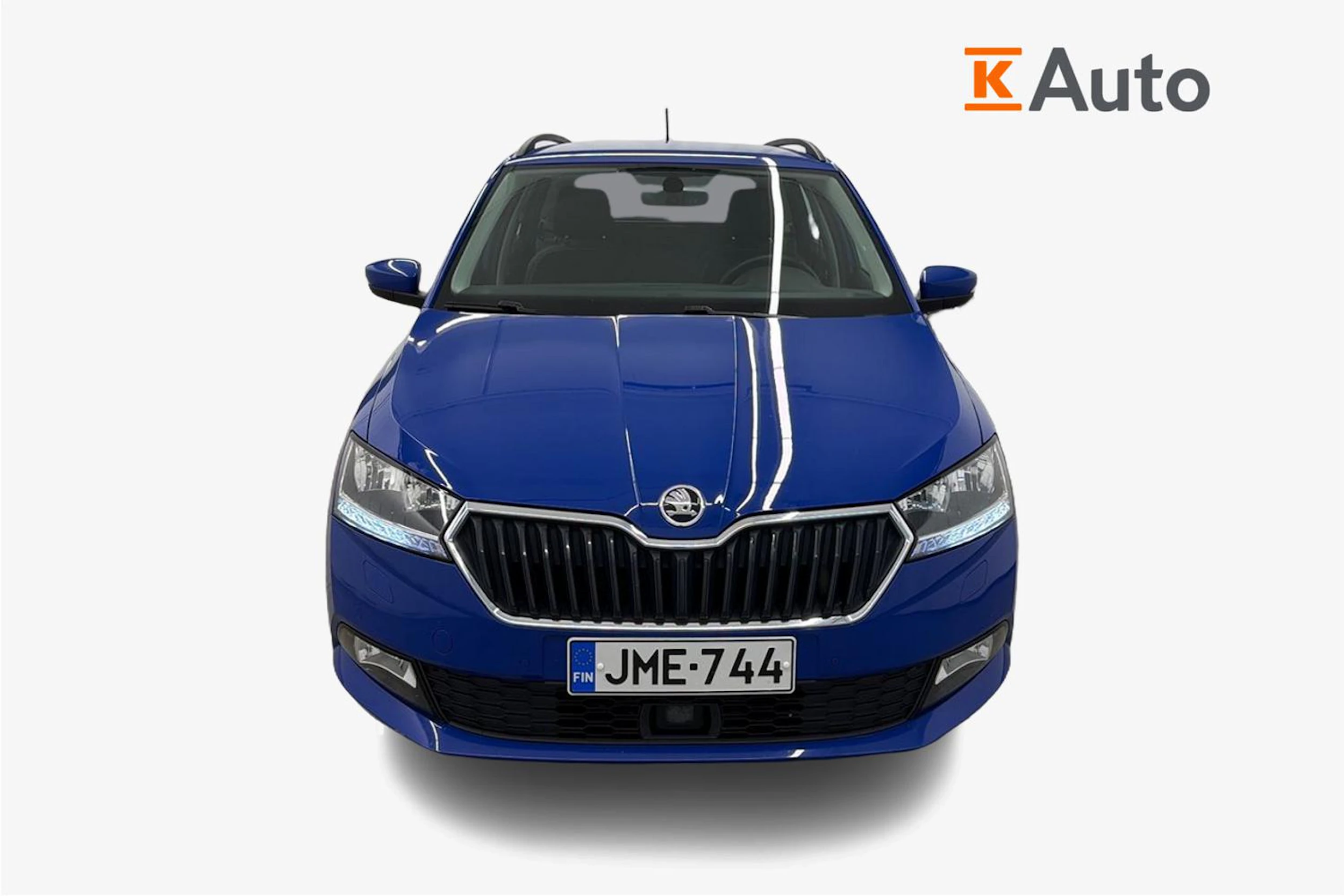 sininen Skoda Fabia 2021 kuva 4.