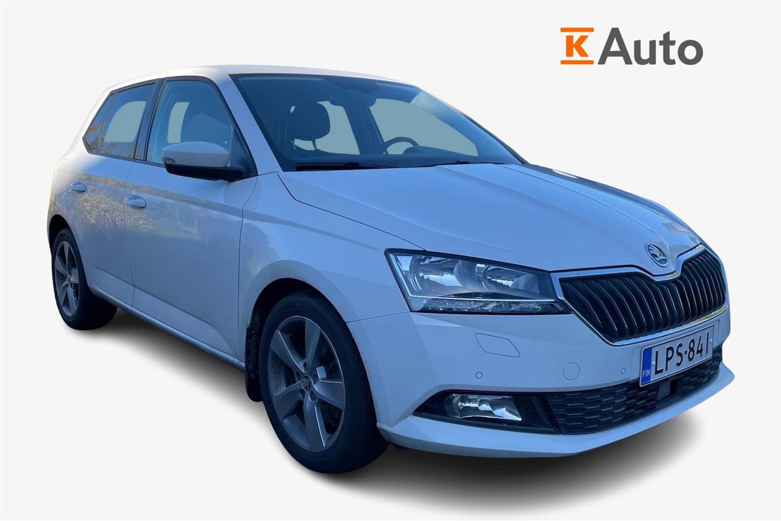 valkoinen Skoda Fabia 2021 kuva 1.