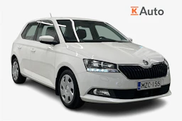 valkoinen Skoda Fabia 2021 kuva 1.