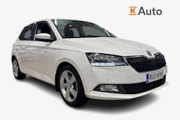 valkoinen Skoda Fabia 2021 kuva 1.