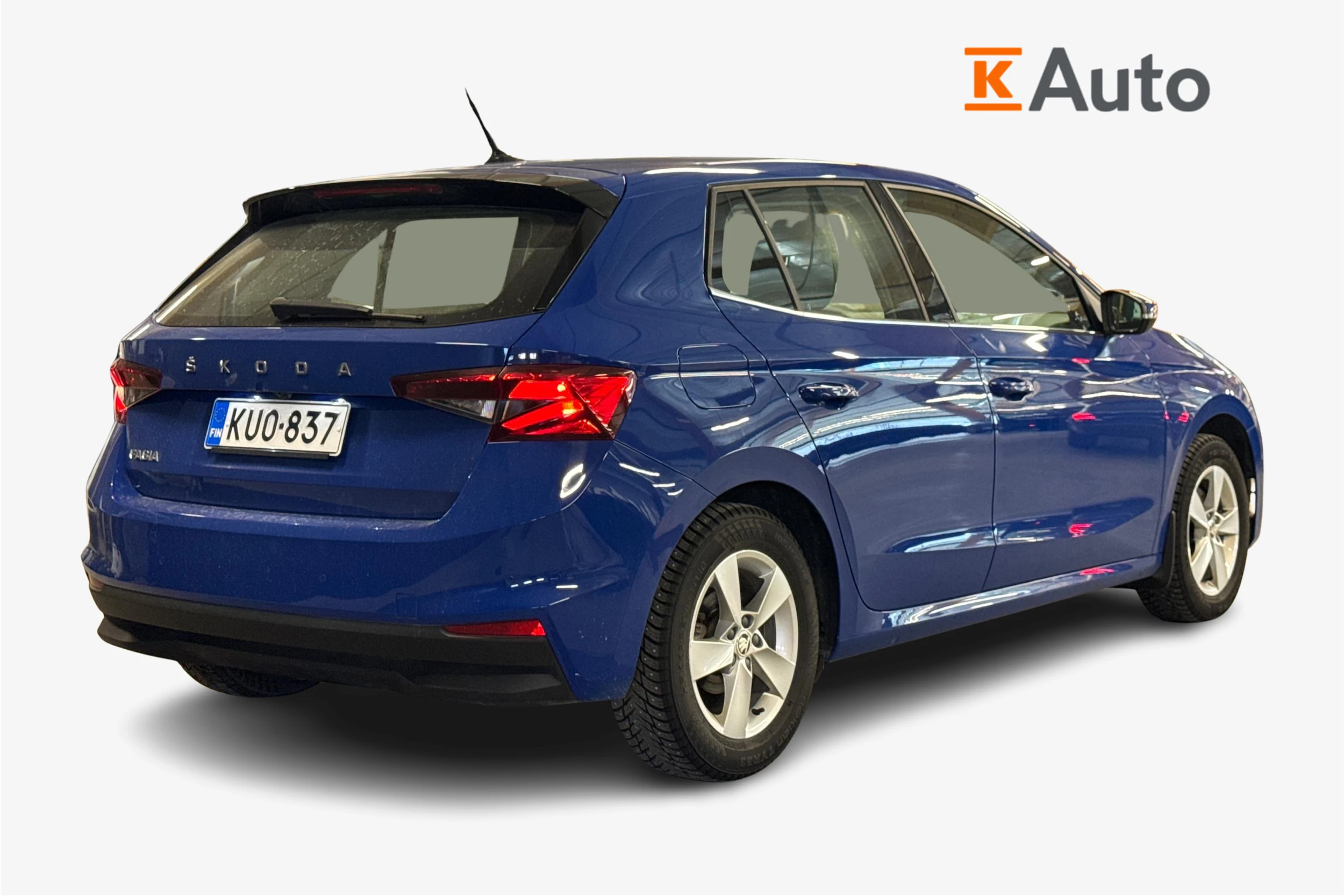 sininen Skoda Fabia 2023 kuva 2.