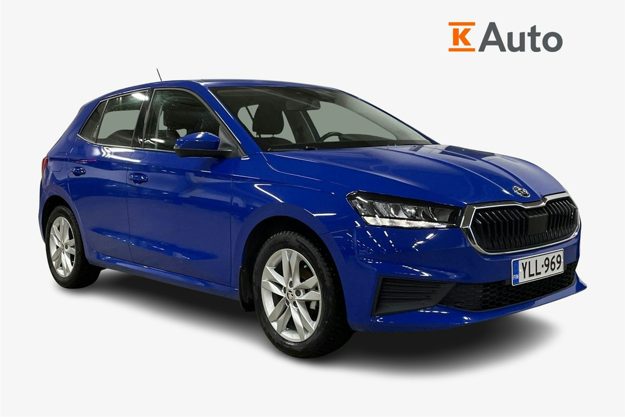 Sininen Skoda FABIA 2022 kuva 1.