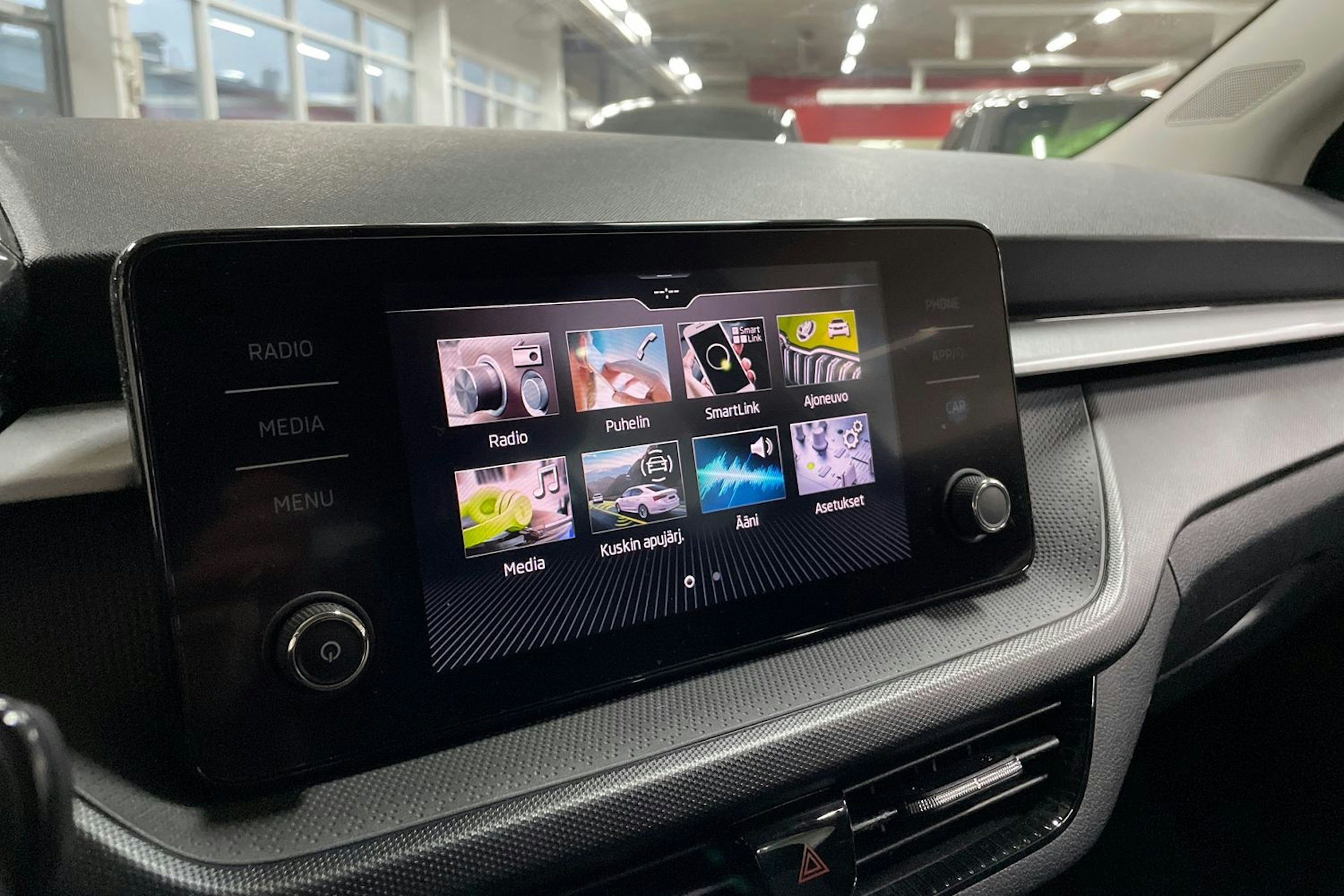 Sininen Skoda FABIA 2022 kuva 19.