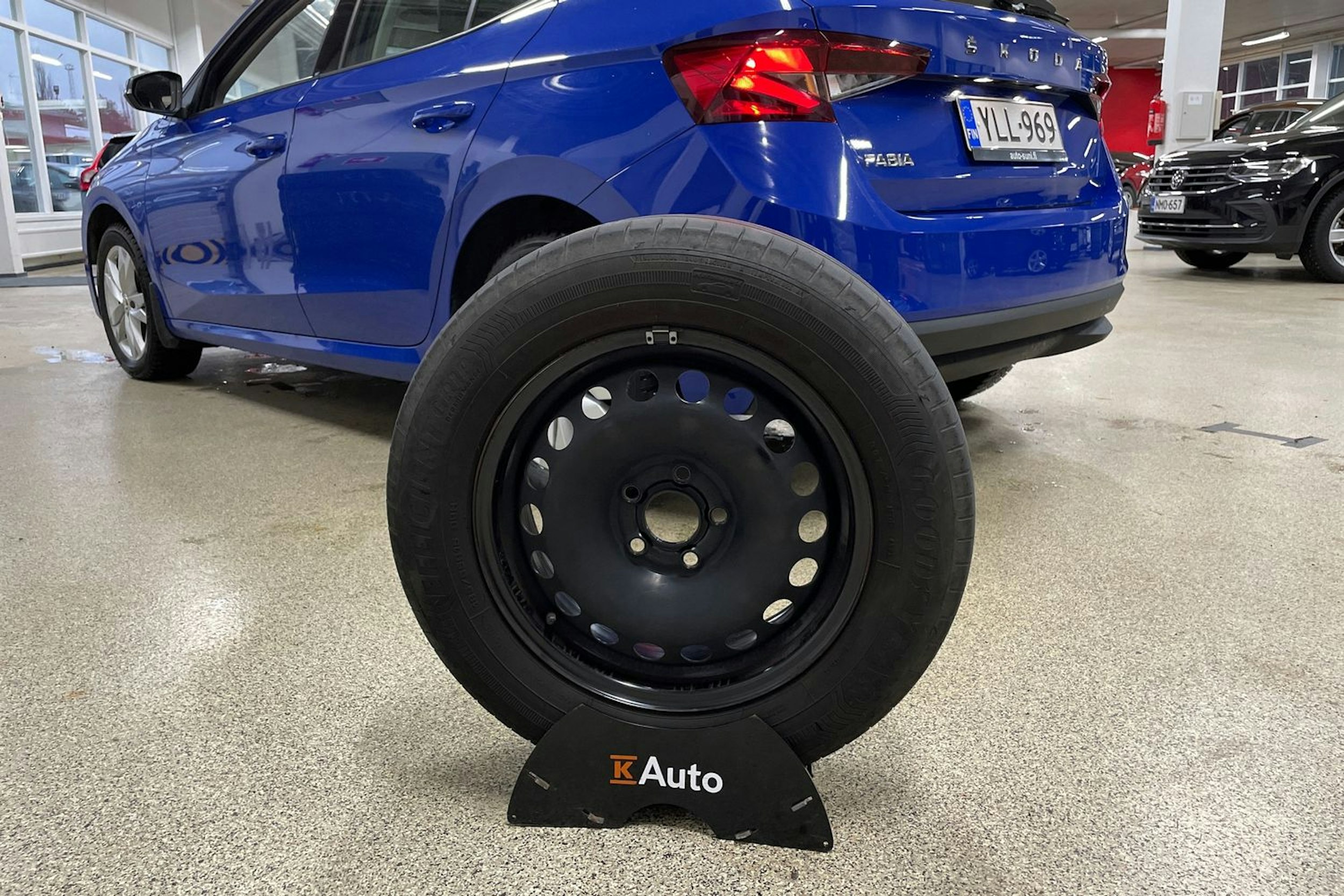 Sininen Skoda FABIA 2022 kuva 23.