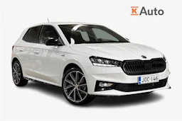 Valkoinen Skoda FABIA 2023 kuva 1.