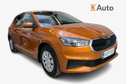 oranssi Skoda Fabia 2023 kuva 1.