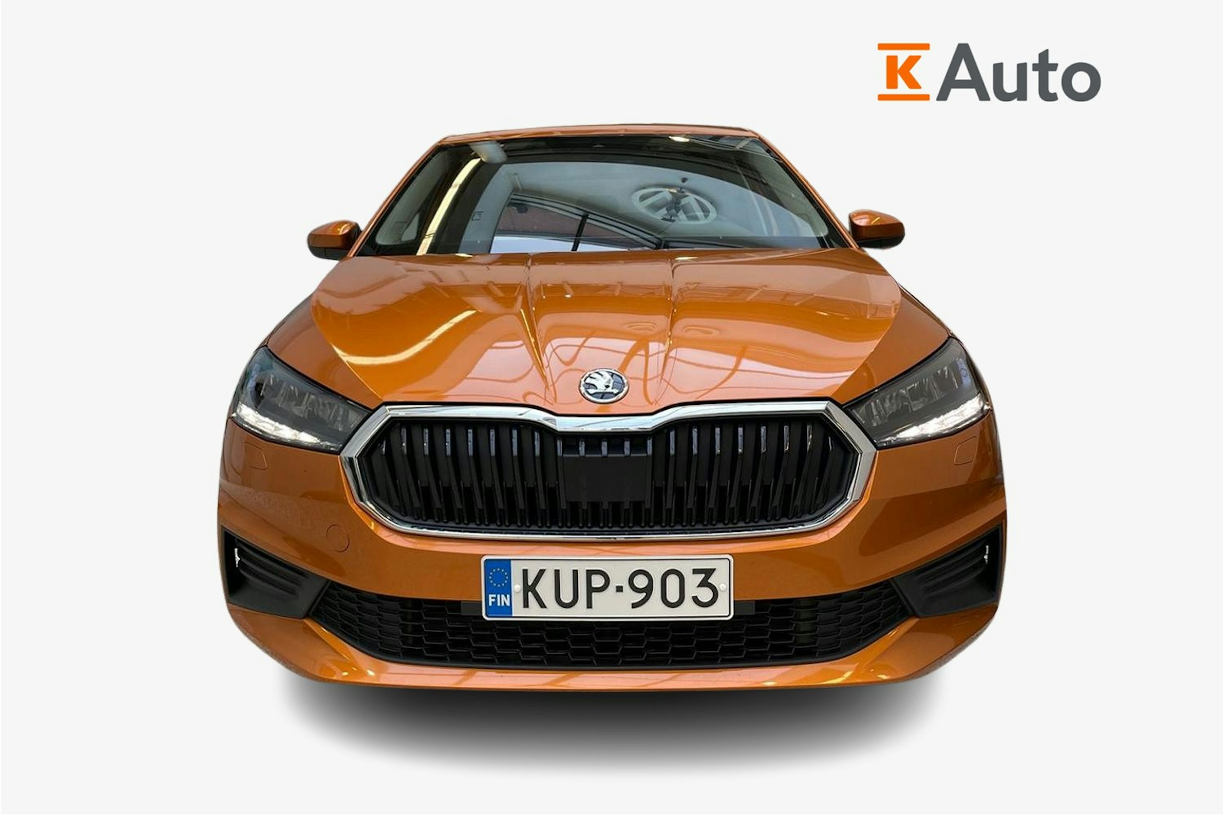 oranssi Skoda Fabia 2023 kuva 5.