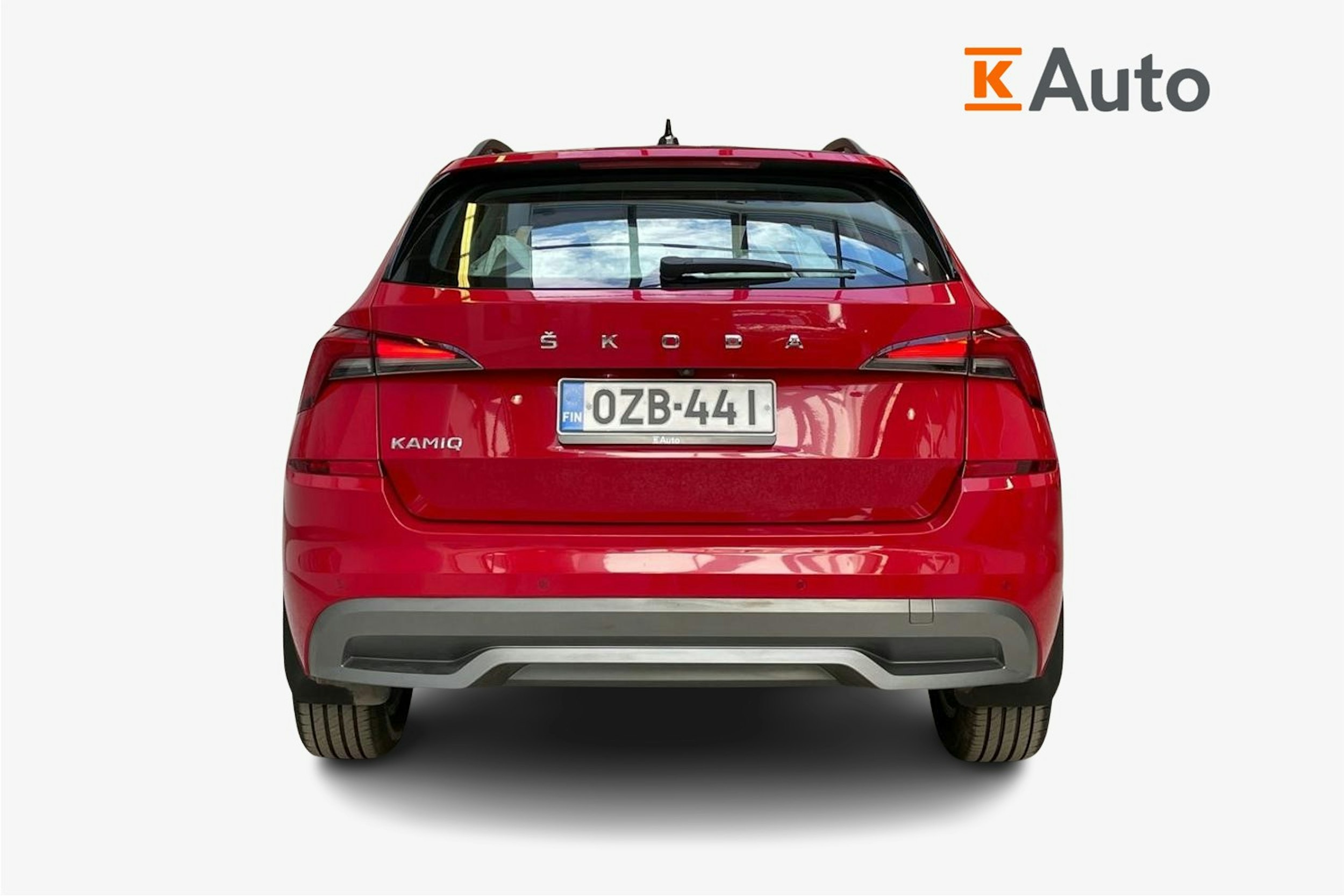 punainen Skoda Kamiq 2020 kuva 3.