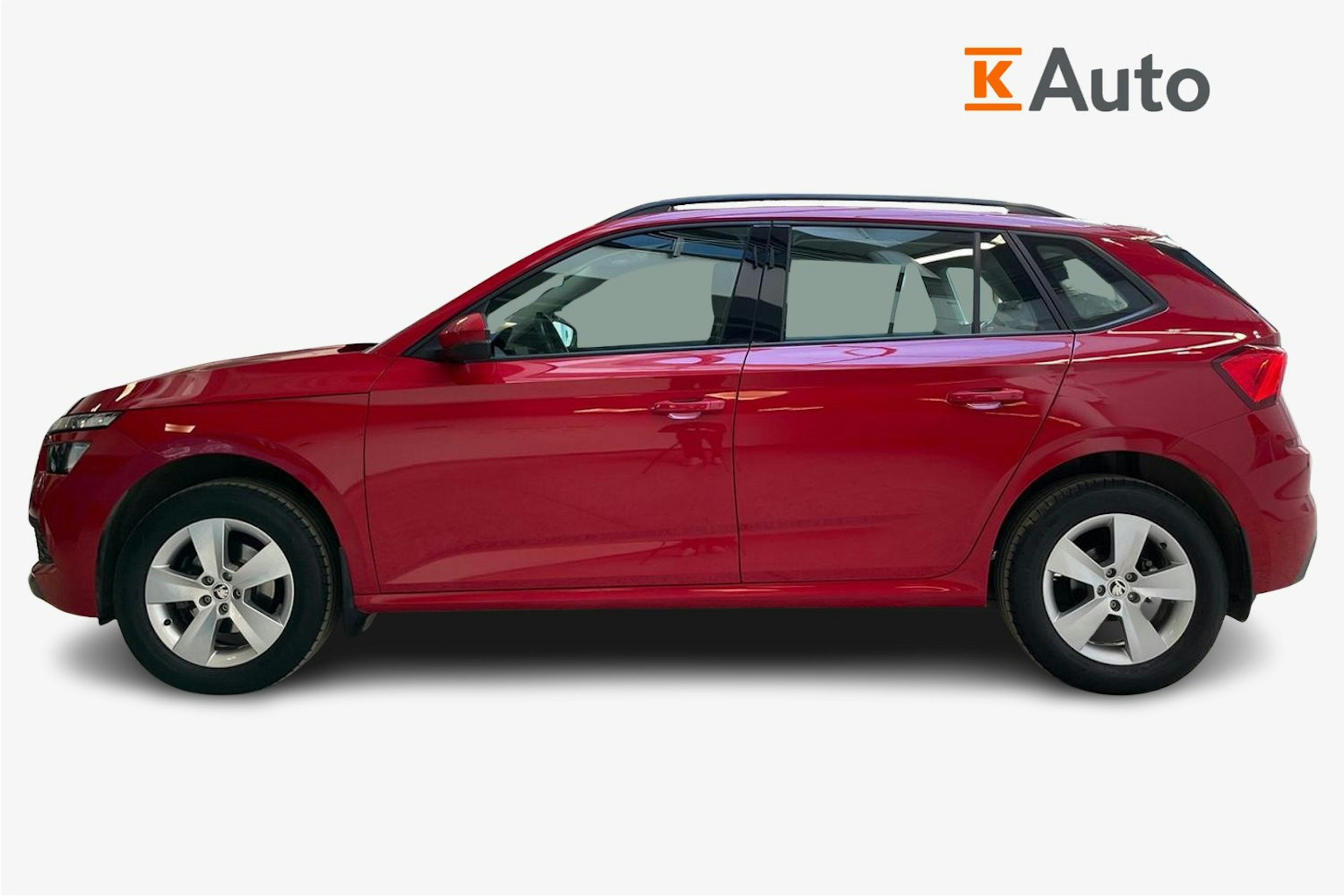 punainen Skoda Kamiq 2020 kuva 5.