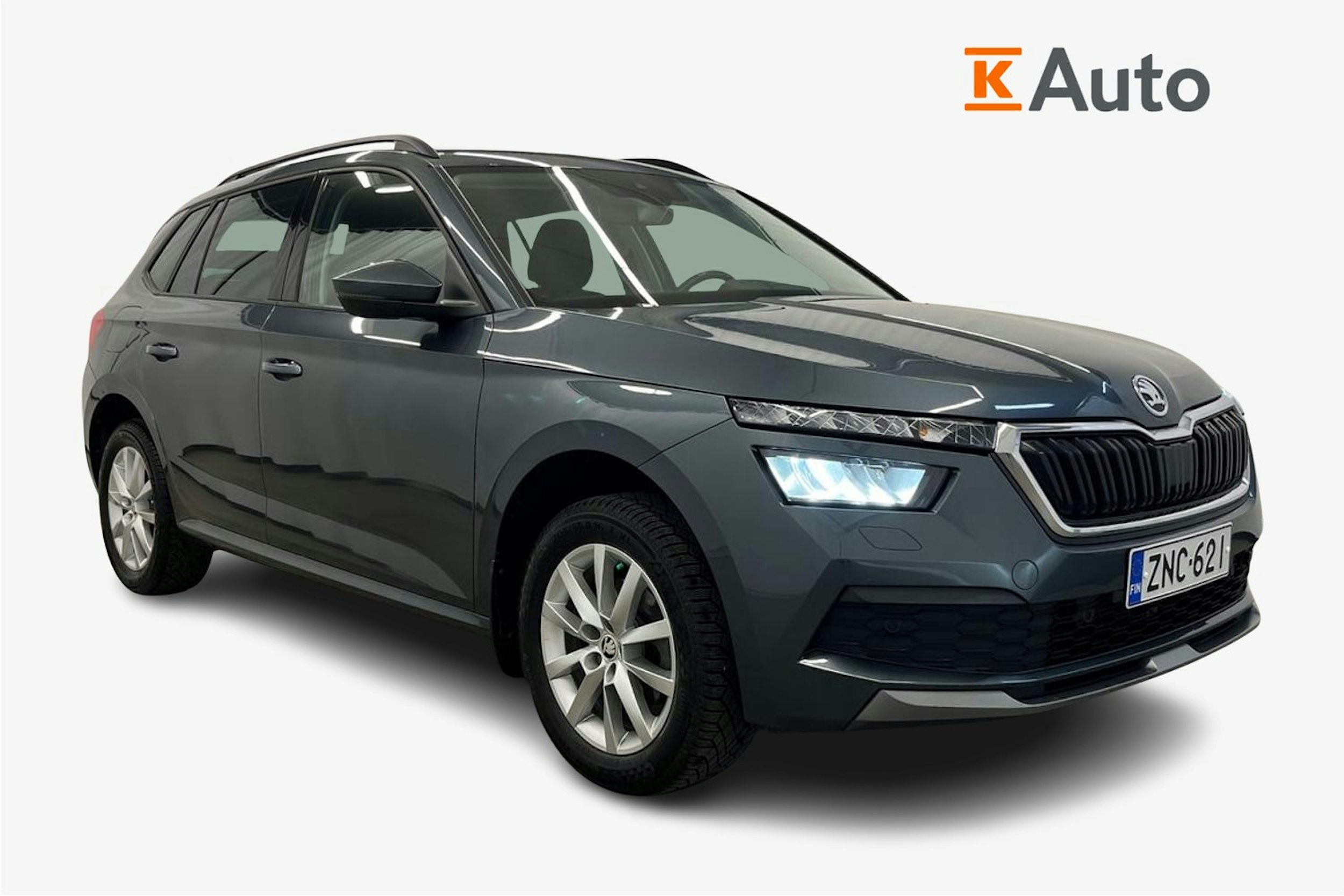 Harmaa Skoda Kamiq 2020 kuva 1.