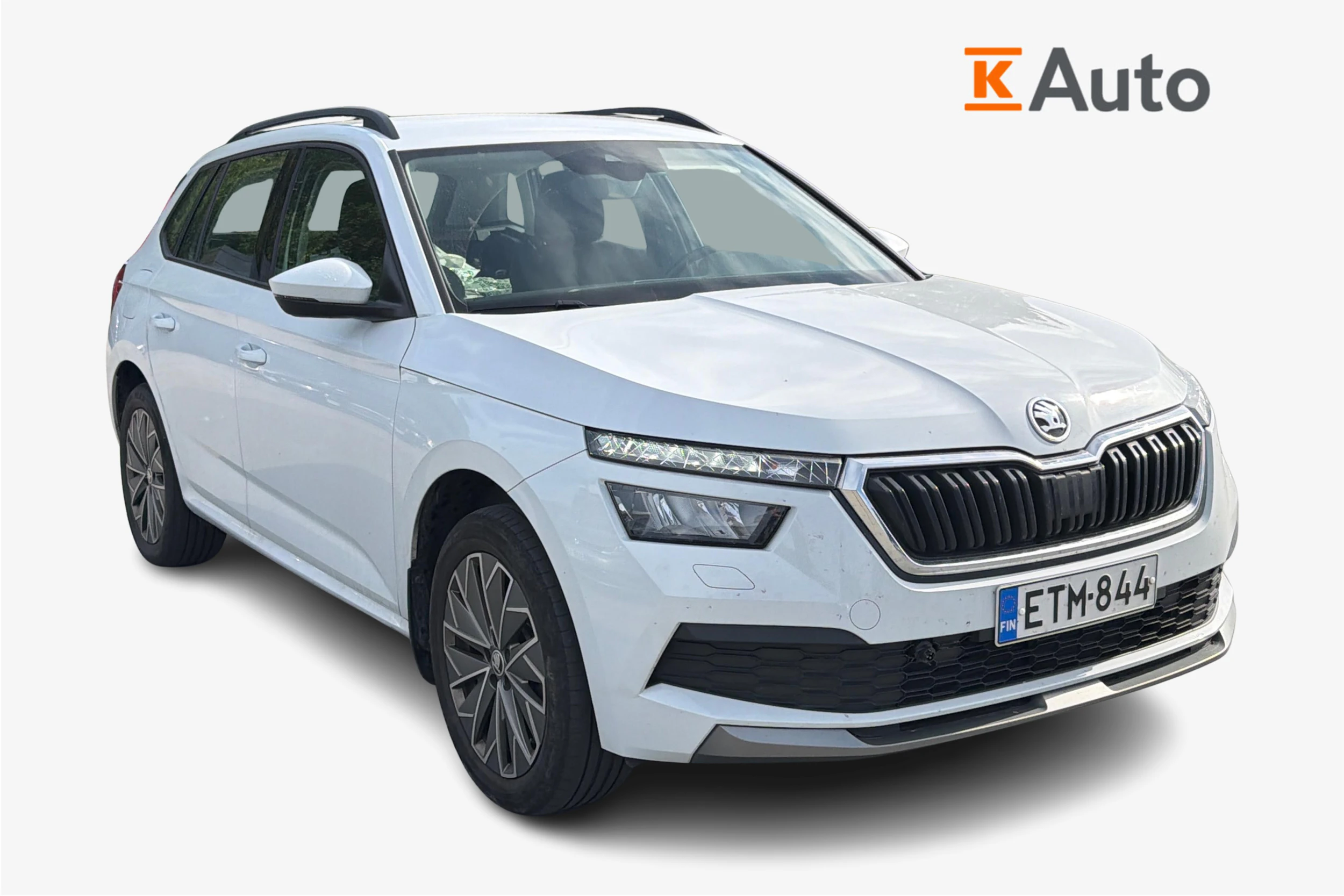 Valkoinen Skoda Kamiq 2021 kuva 1.
