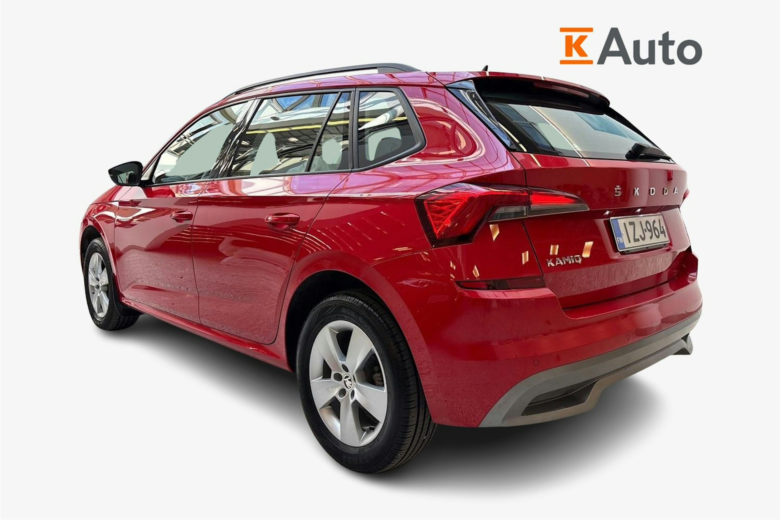 punainen Skoda Kamiq 2021 kuva 2.