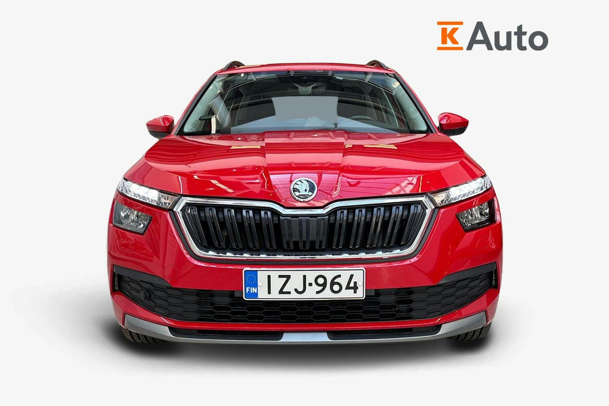 punainen Skoda Kamiq 2021 kuva 4.