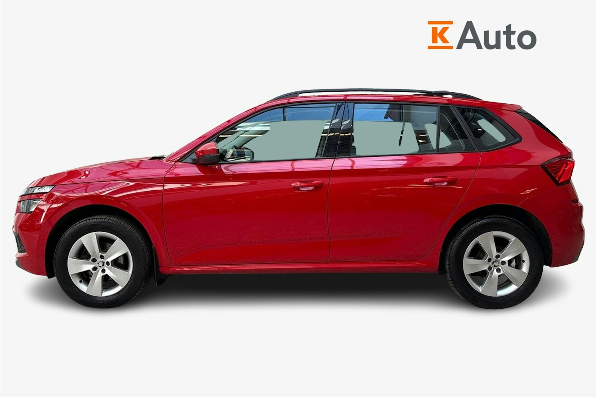 punainen Skoda Kamiq 2021 kuva 5.