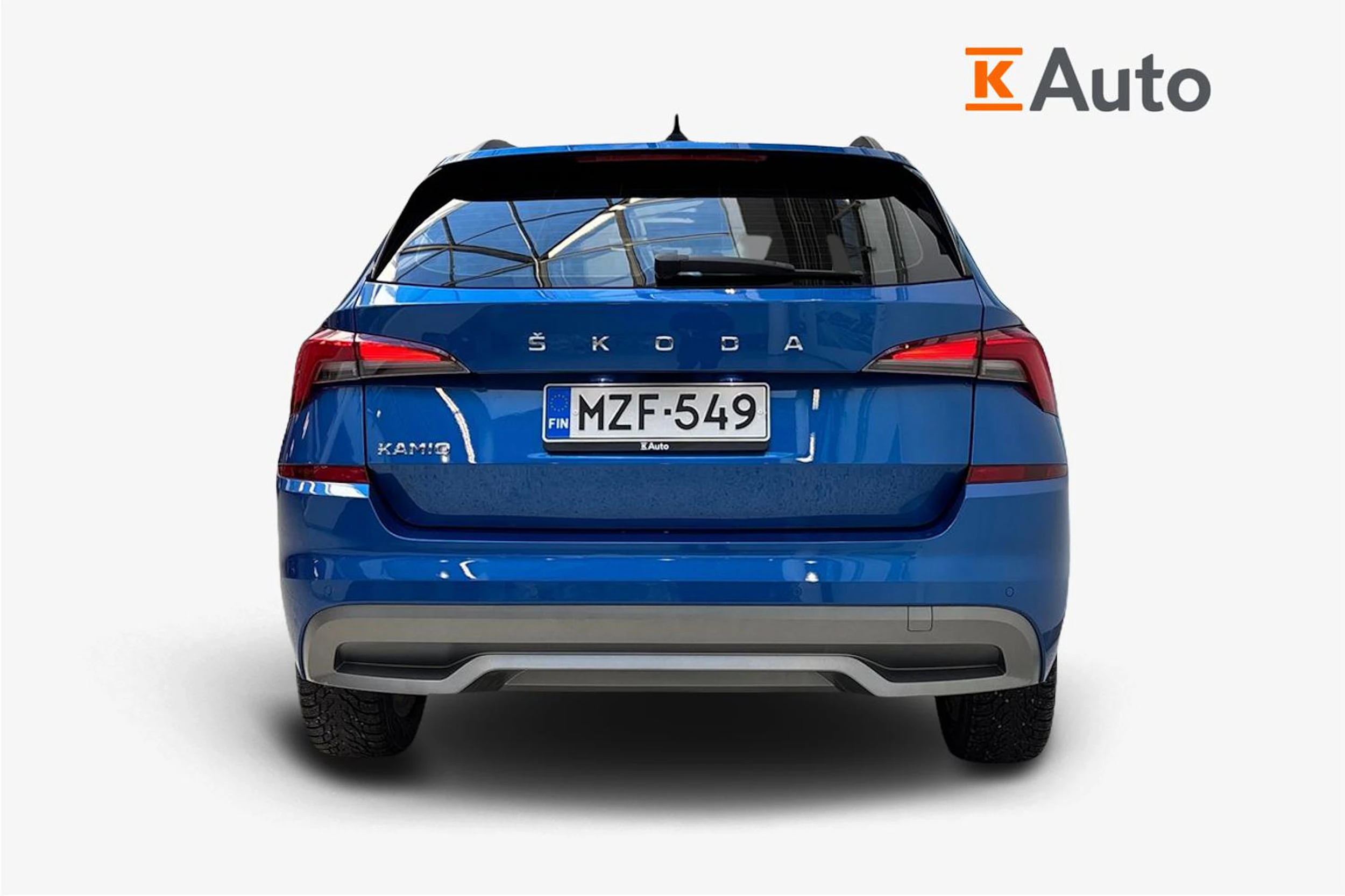 sininen Skoda Kamiq 2021 kuva 3.