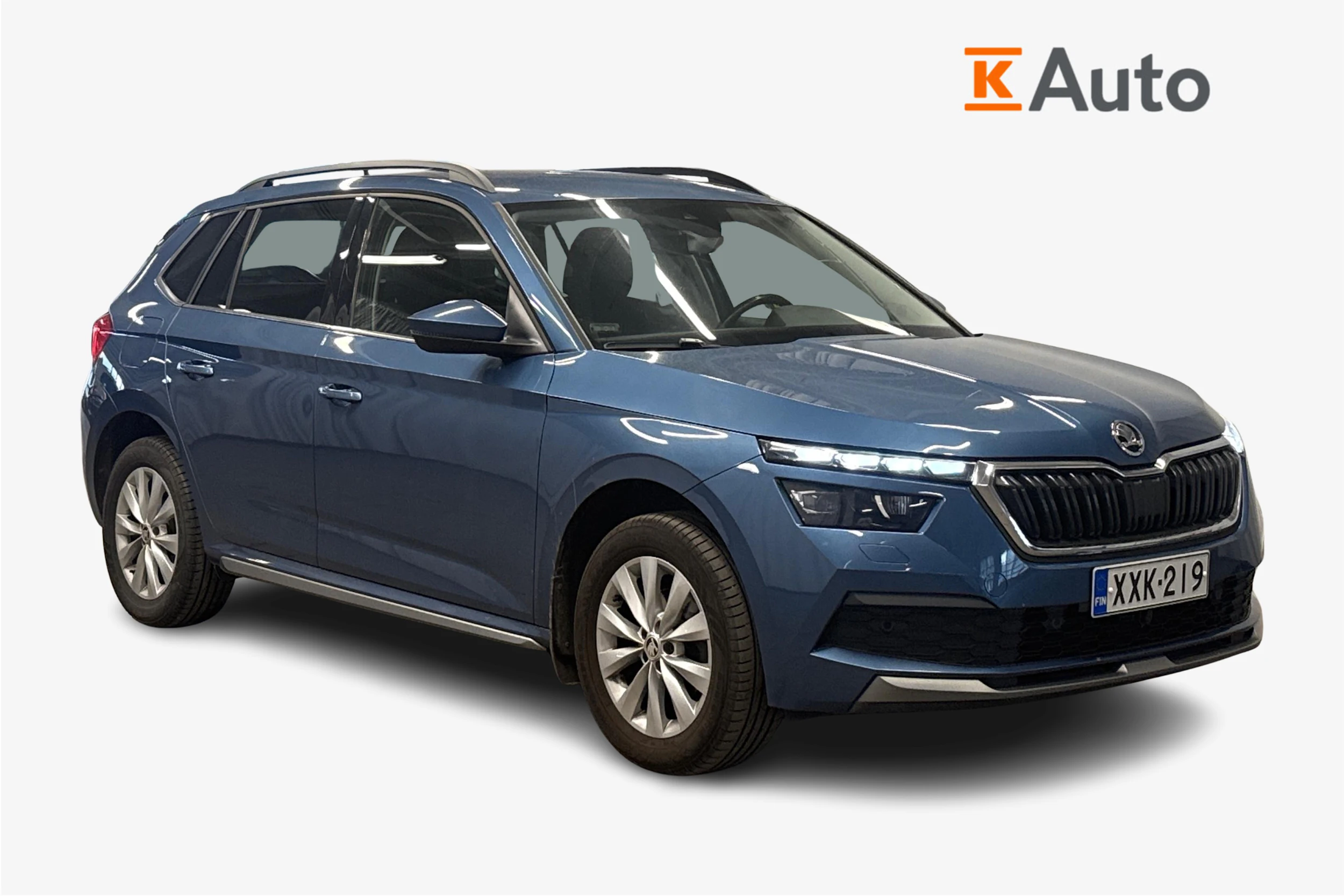 sininen Skoda Kamiq 2021 kuva 1.
