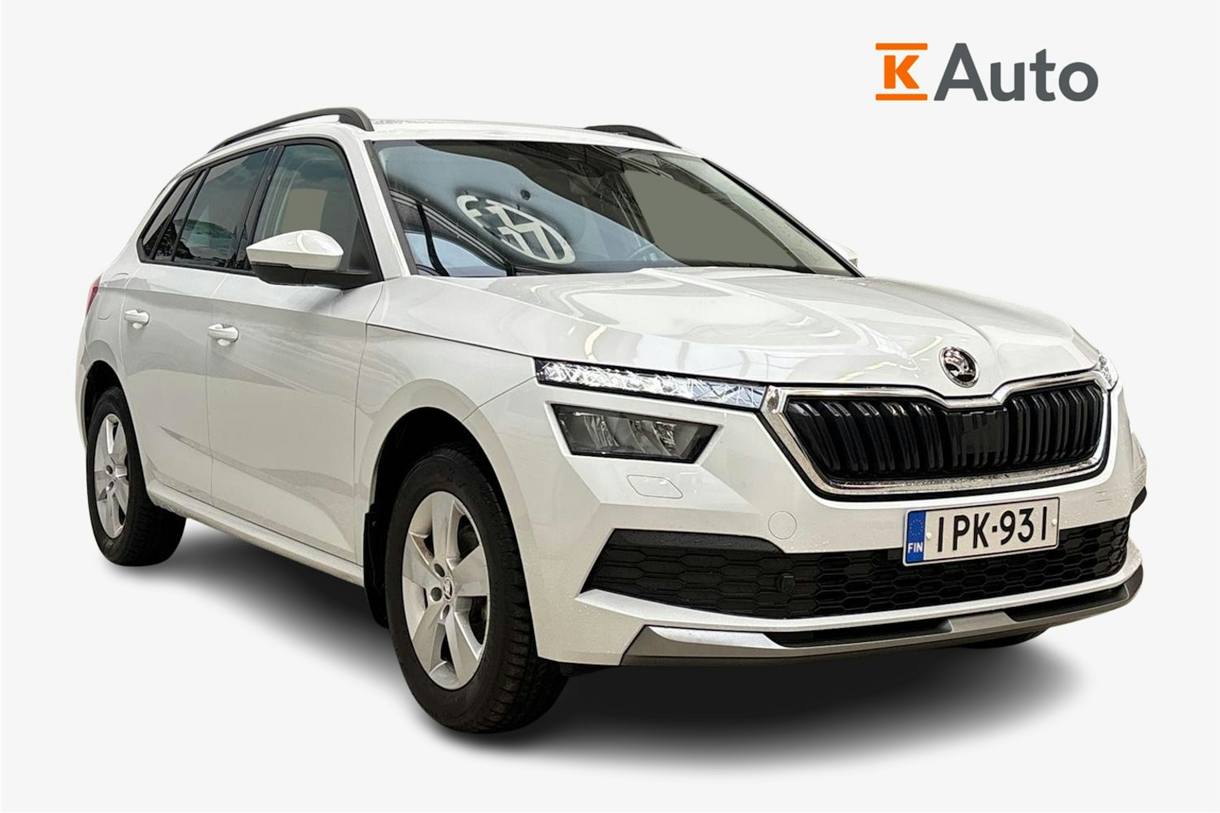 valkoinen Skoda Kamiq 2022 kuva 1.