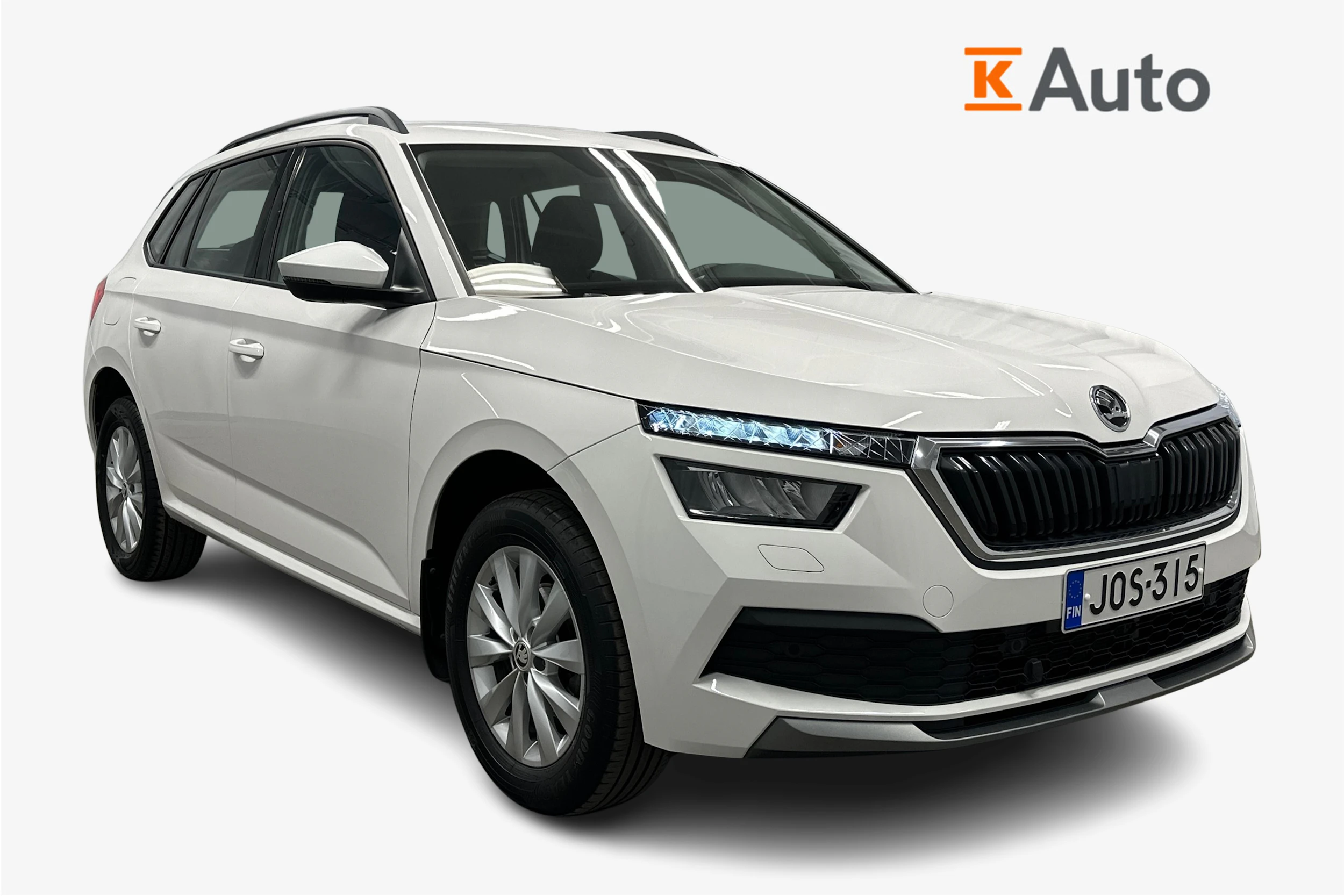 valkoinen Skoda Kamiq 2022 kuva 1.