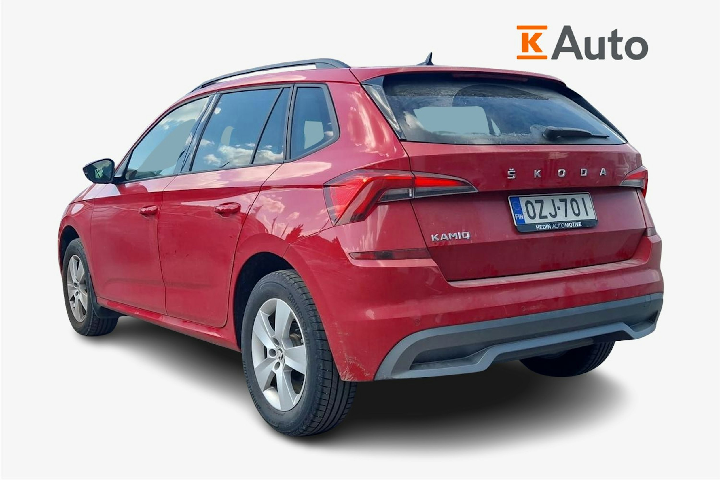punainen Skoda Kamiq 2022 kuva 2.