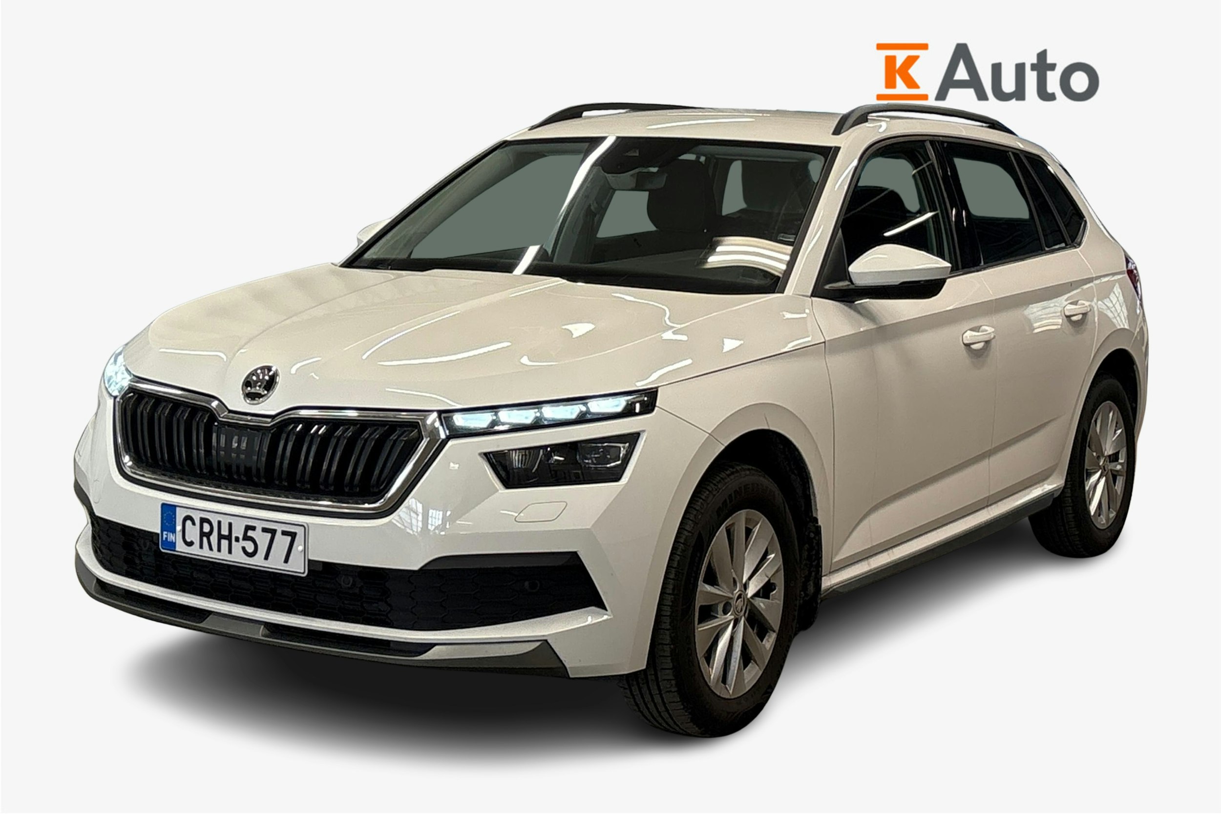 valkoinen Skoda Kamiq 2023 kuva 1.