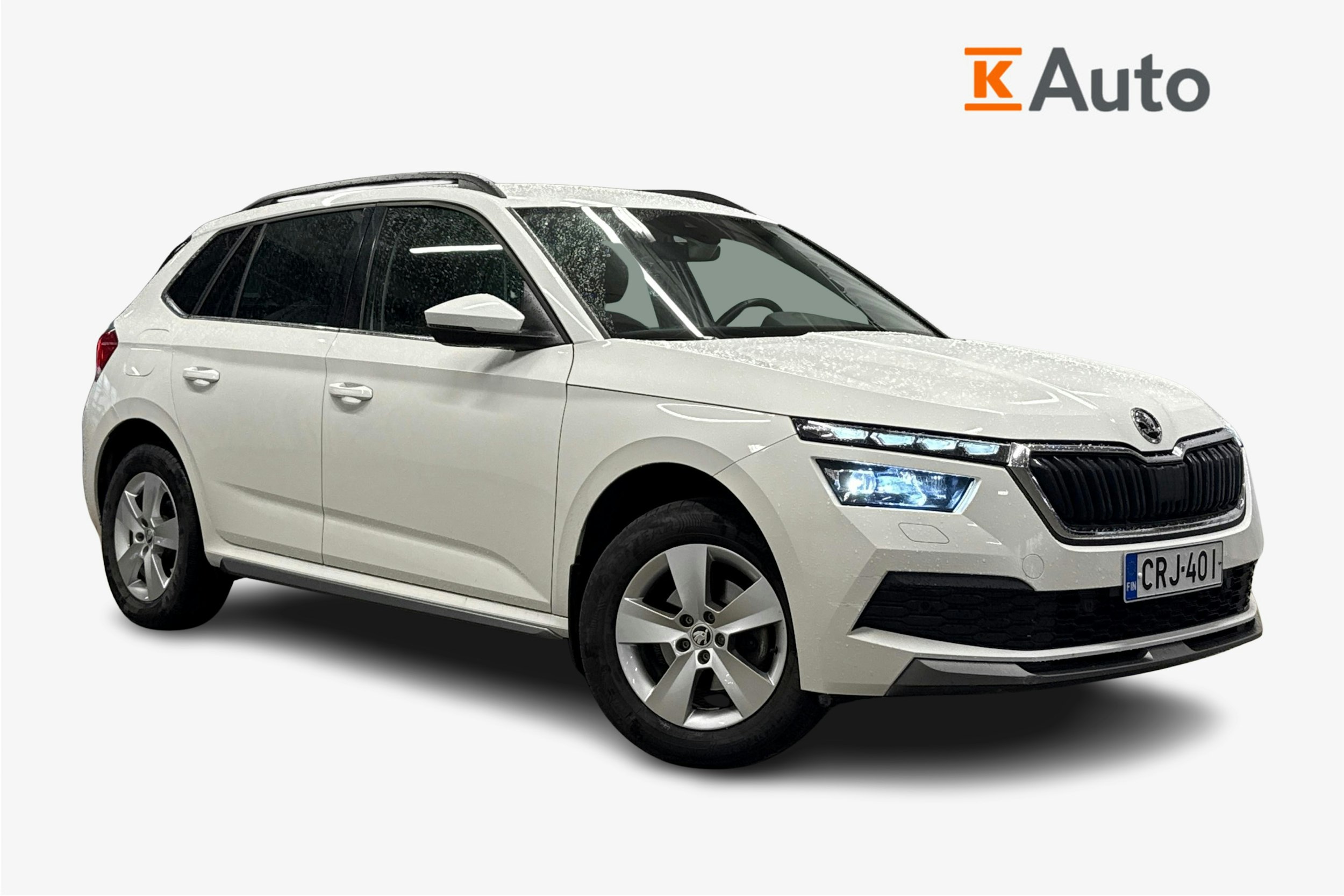 valkoinen Skoda Kamiq 2023 kuva 1.