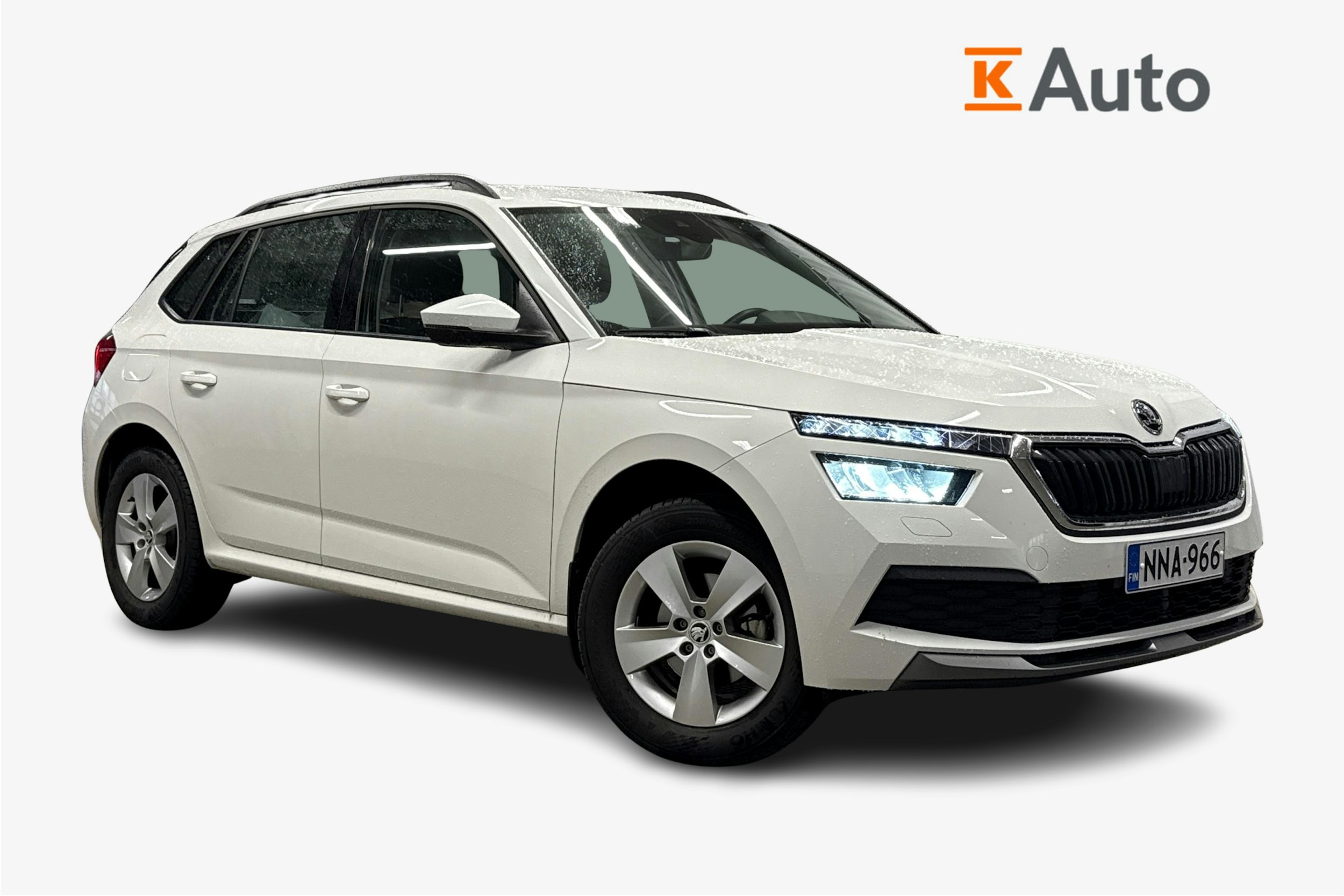 valkoinen Skoda Kamiq 2023 kuva 1.