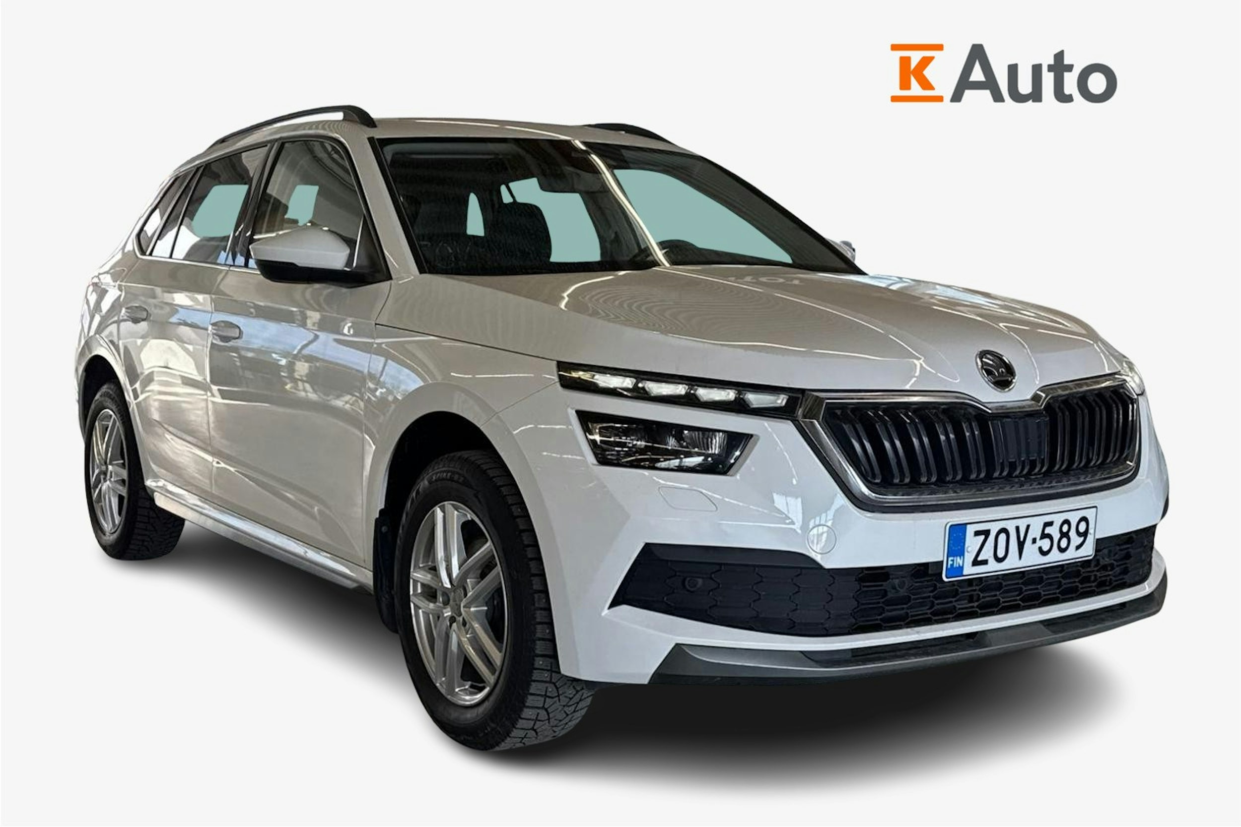 valkoinen Skoda Kamiq 2023 kuva 1.