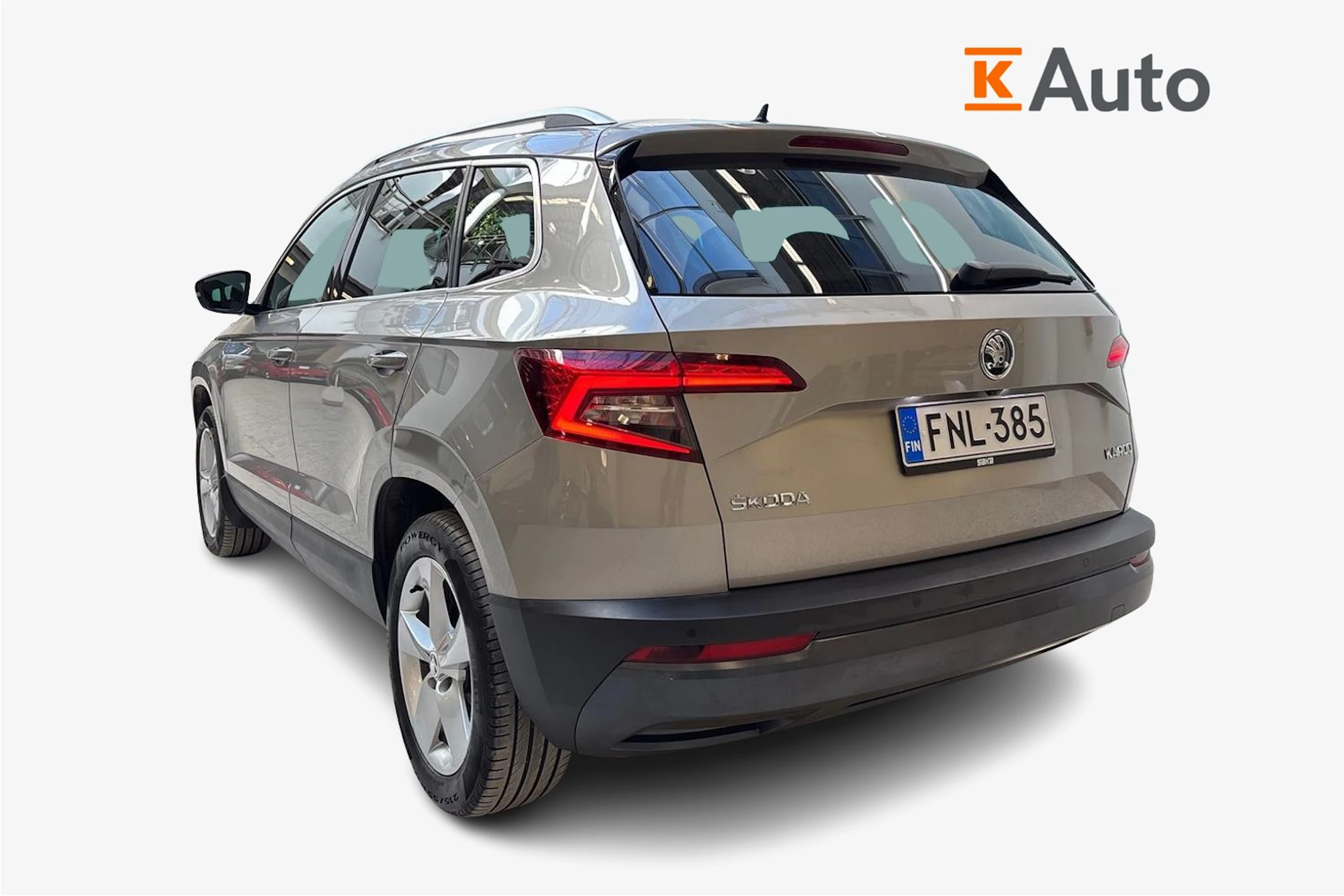 ruskea (beige) Skoda Karoq 2019 kuva 2.