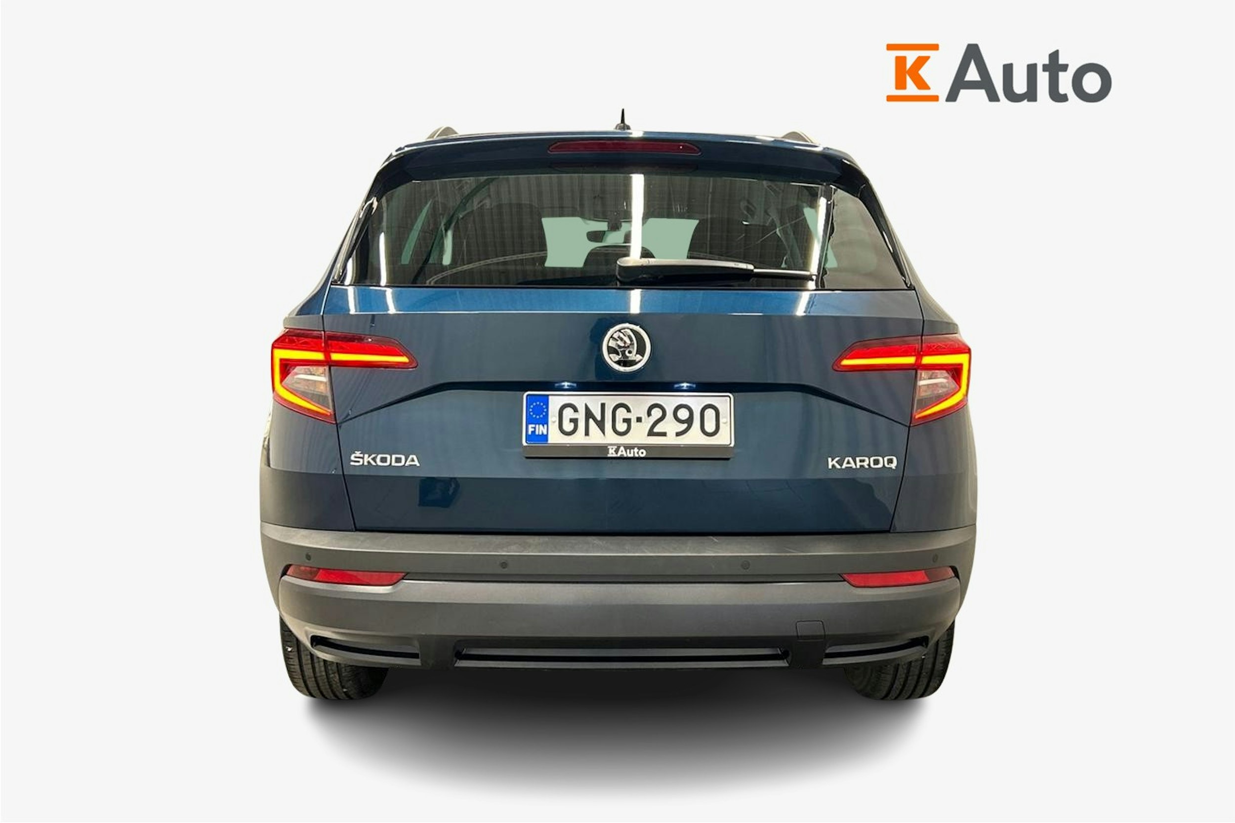 sininen Skoda Karoq 2018 kuva 3.