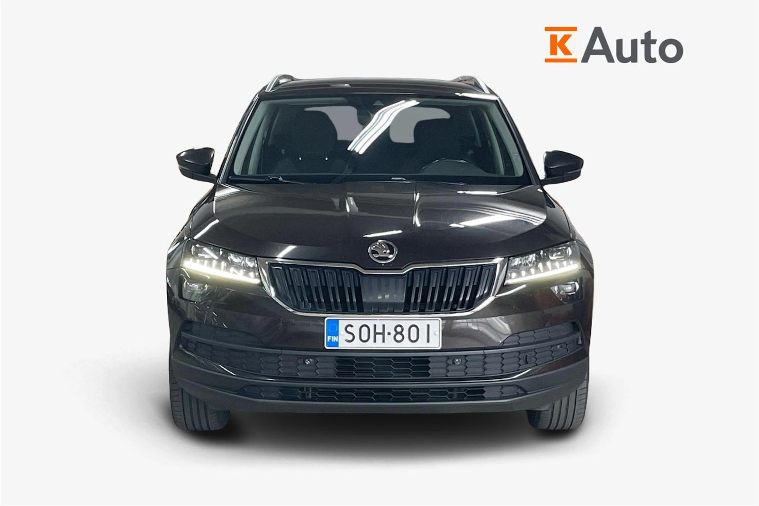 ruskea (beige) Skoda Karoq 2018 kuva 4.