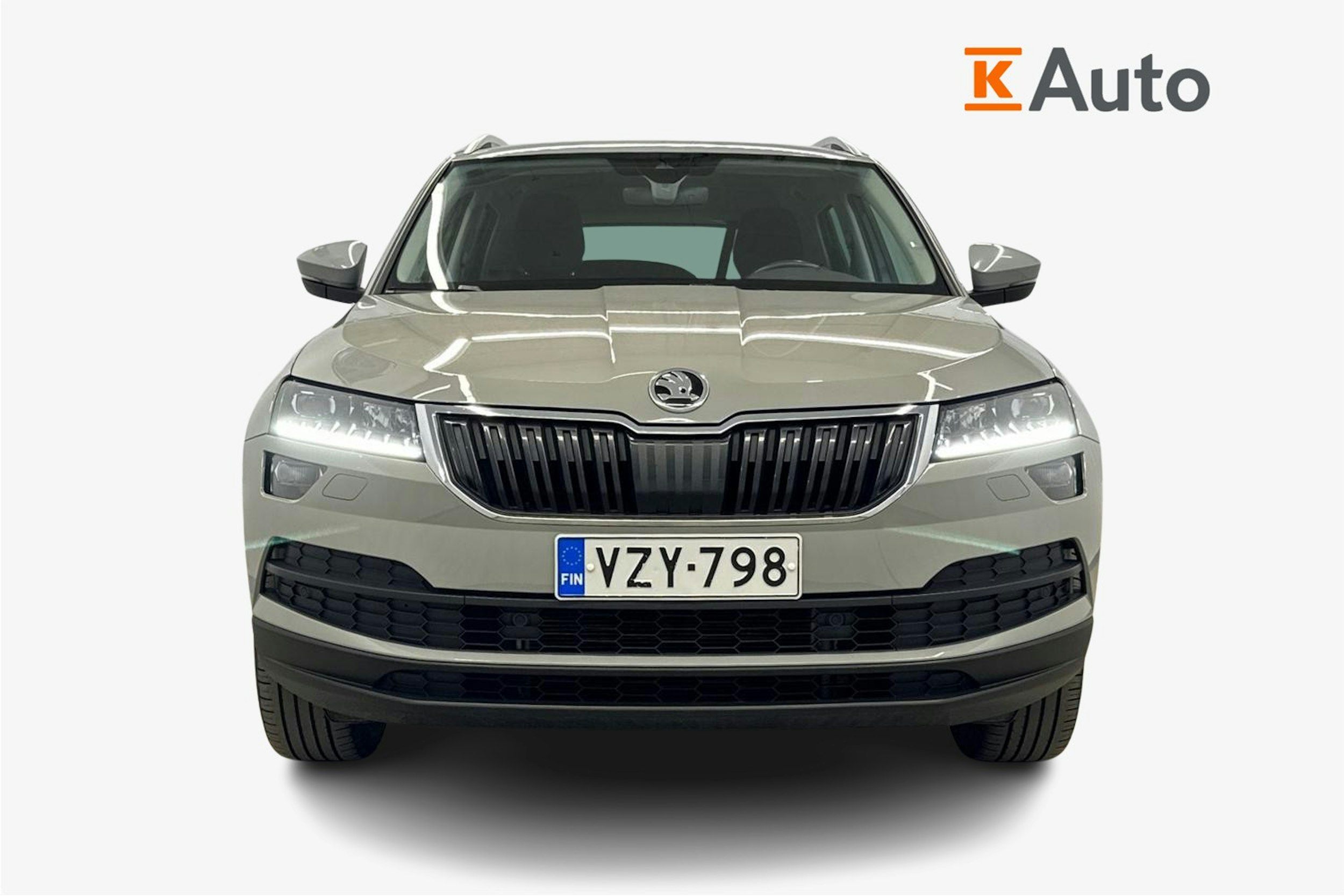 ruskea (beige) Skoda Karoq 2018 kuva 4.