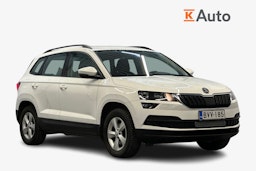 Valkoinen Skoda KAROQ 2019 kuva 1.