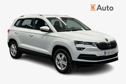 valkoinen Skoda Karoq 2019 kuva 1.