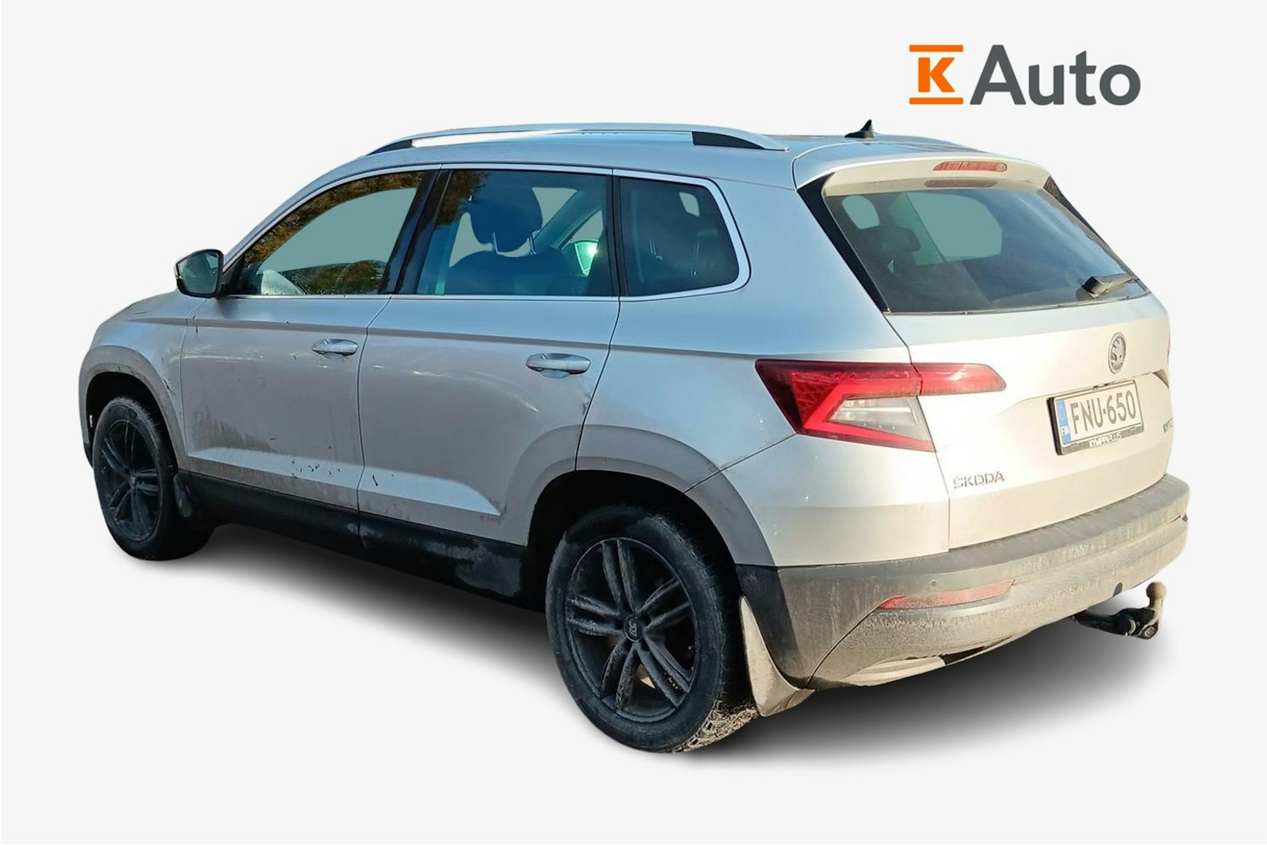 Harmaa Skoda KAROQ 2019 kuva 2.