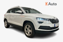 valkoinen Skoda Karoq 2020 kuva 1.