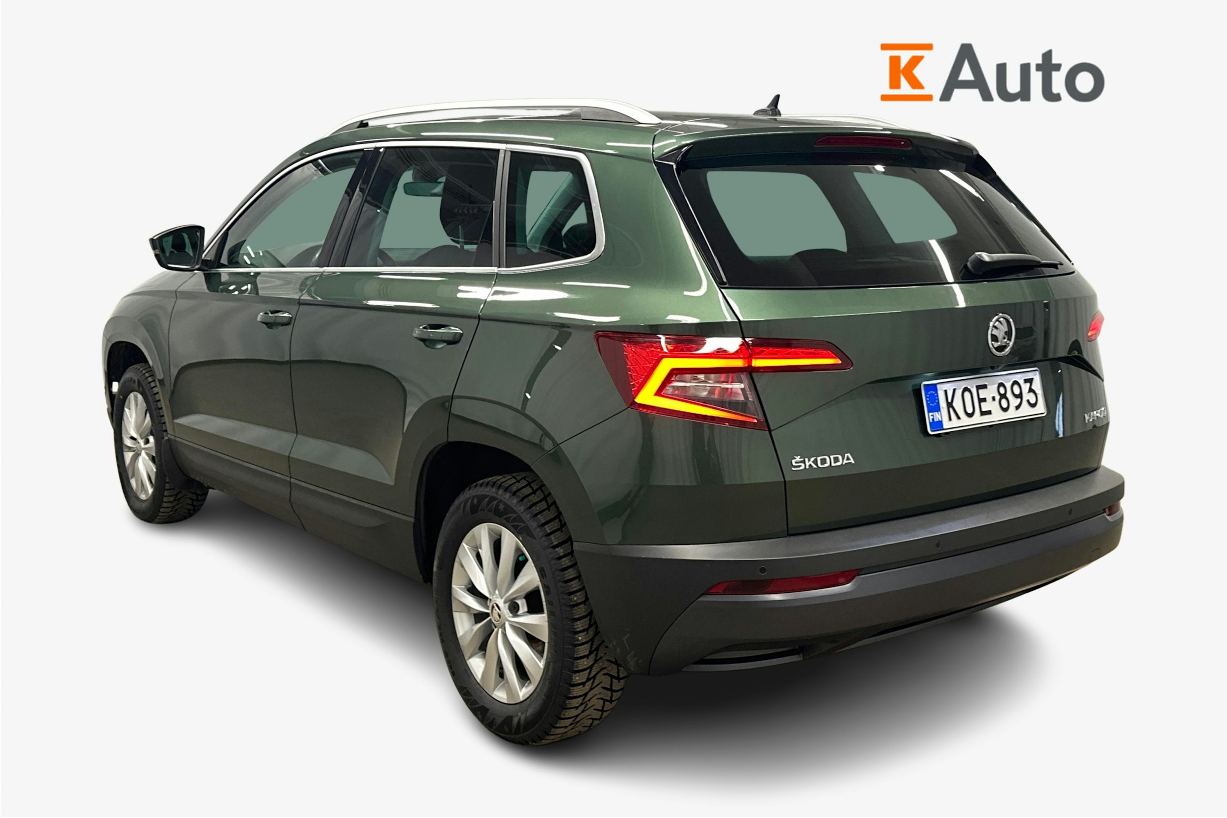 Vihreä Skoda KAROQ 2019 kuva 2.