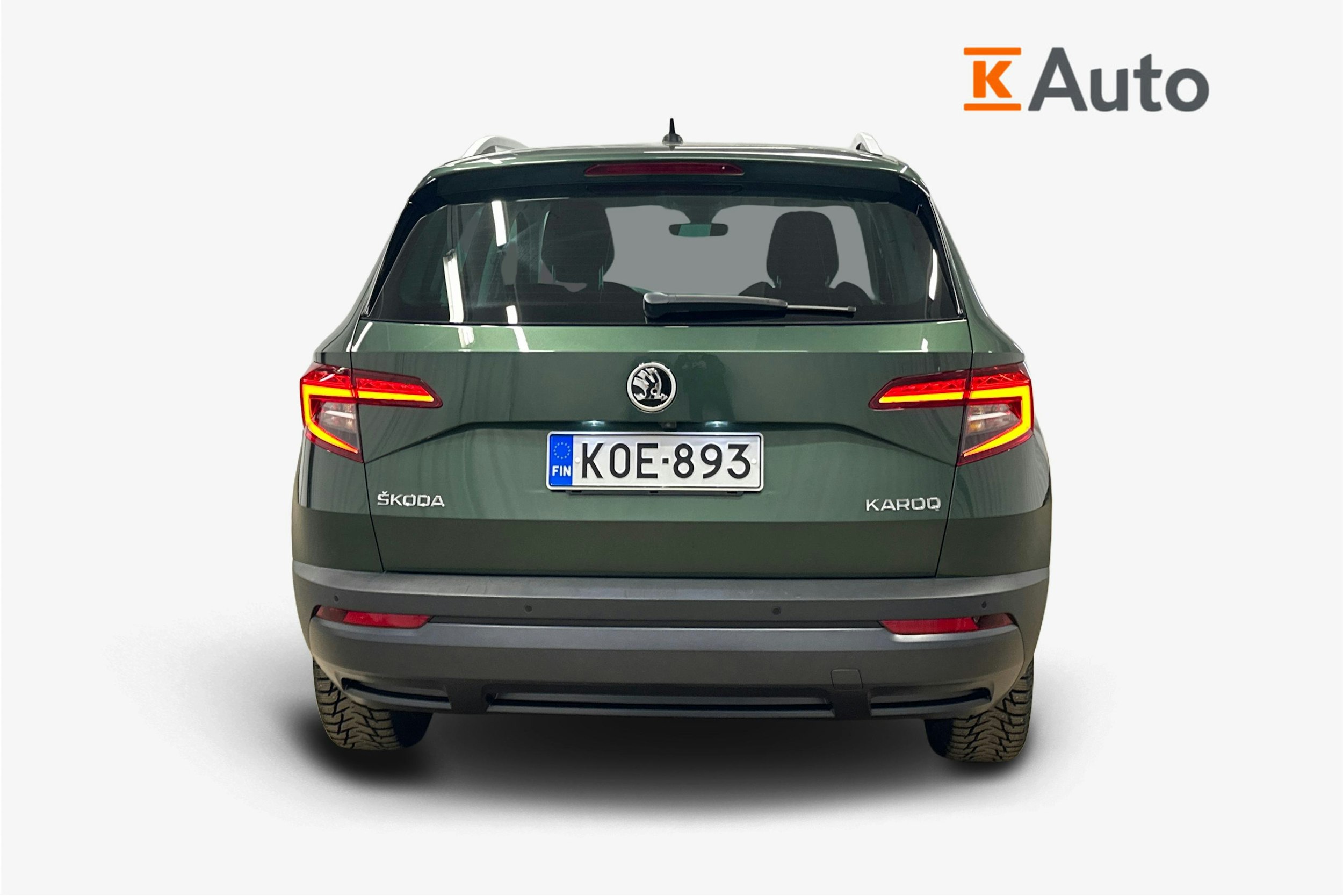Vihreä Skoda KAROQ 2019 kuva 3.