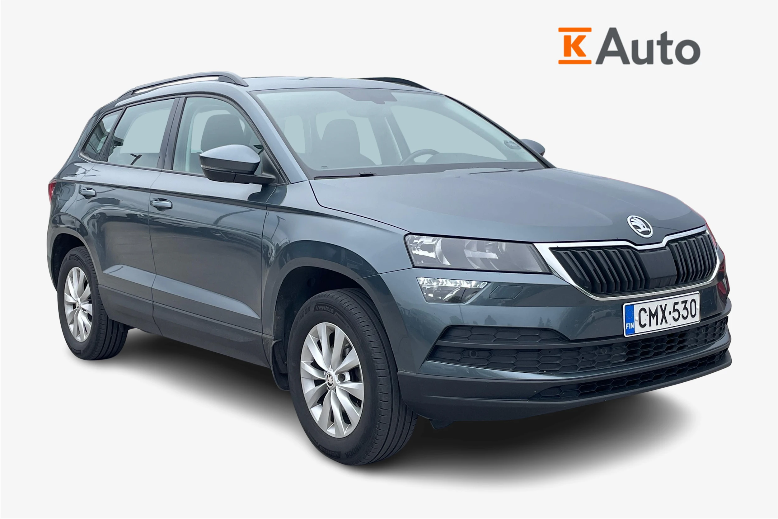 harmaa Skoda Karoq 2020 kuva 1.