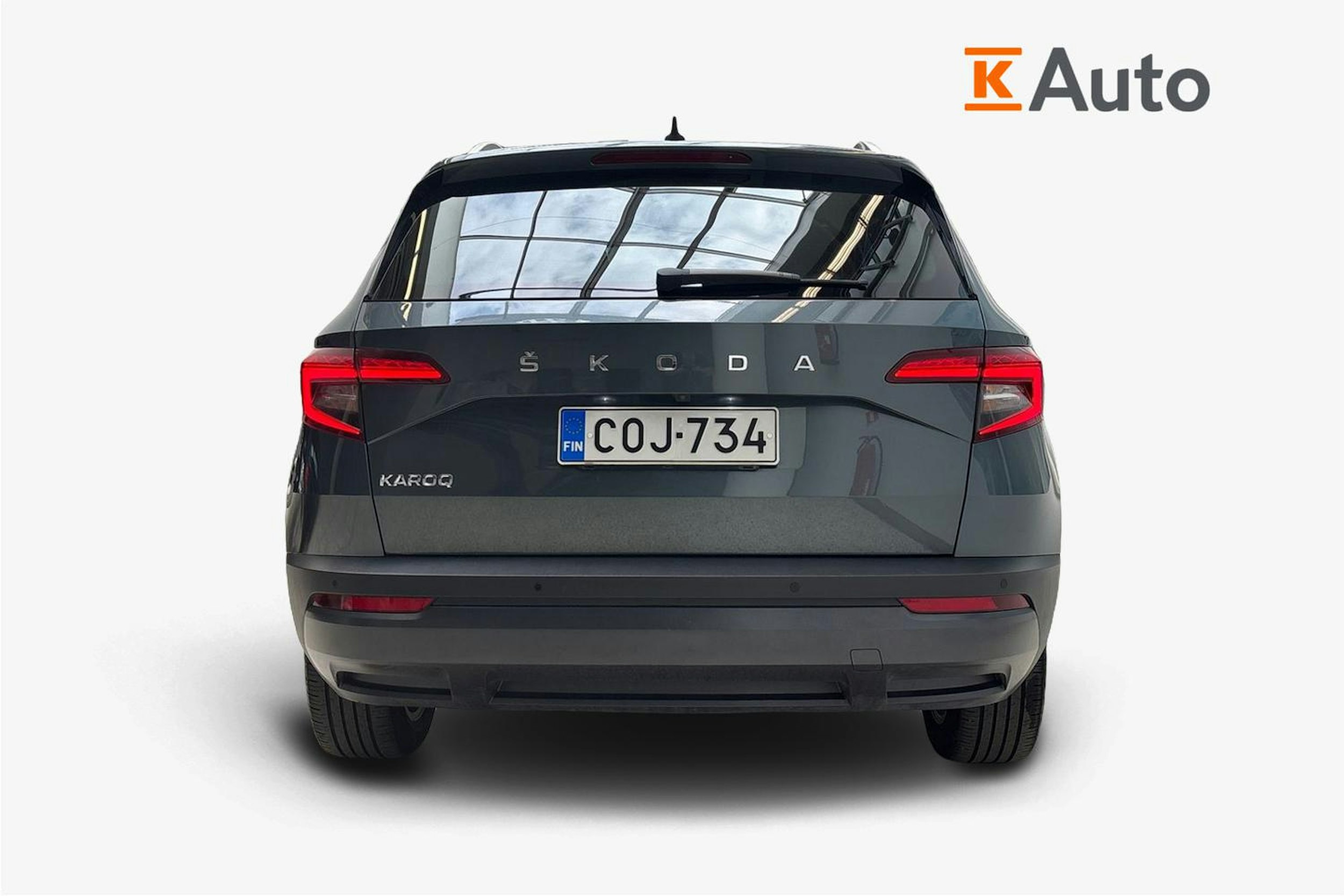 harmaa Skoda Karoq 2020 kuva 3.