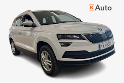 valkoinen Skoda Karoq 2020 kuva 1.