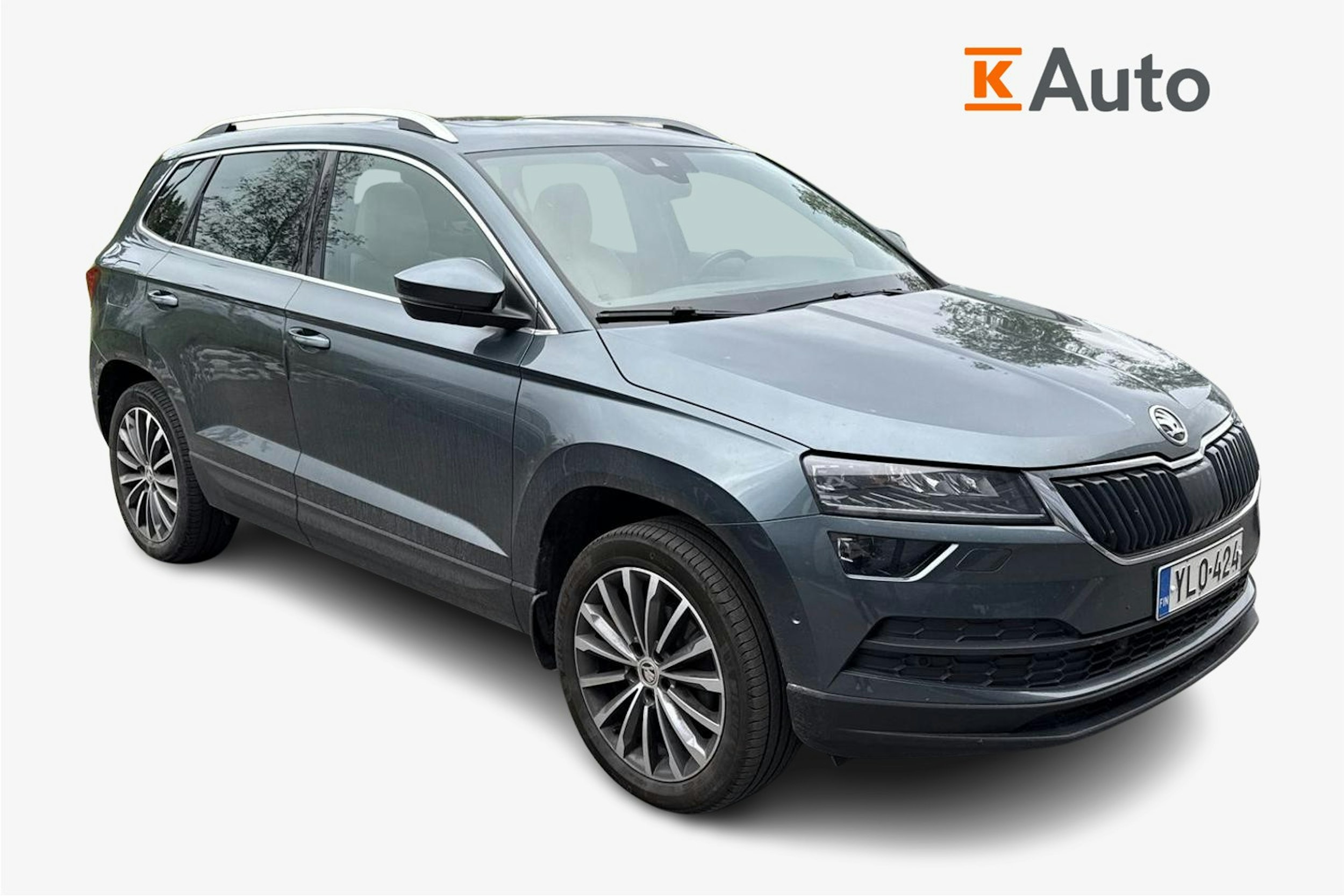 harmaa Skoda Karoq 2020 kuva 1.
