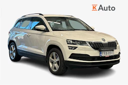 valkoinen Skoda Karoq 2021 kuva 1.