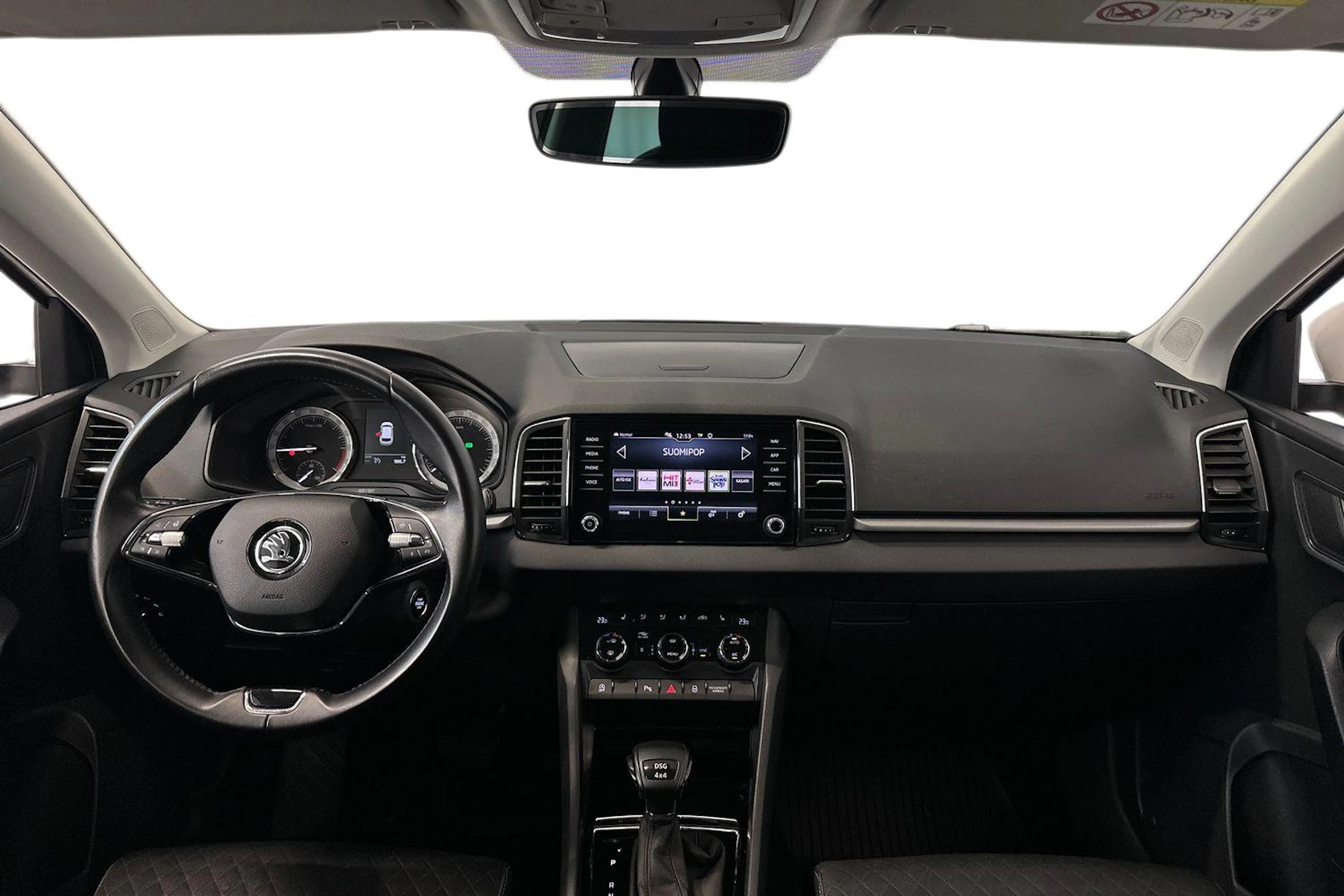 valkoinen Skoda Karoq 2021 kuva 9.