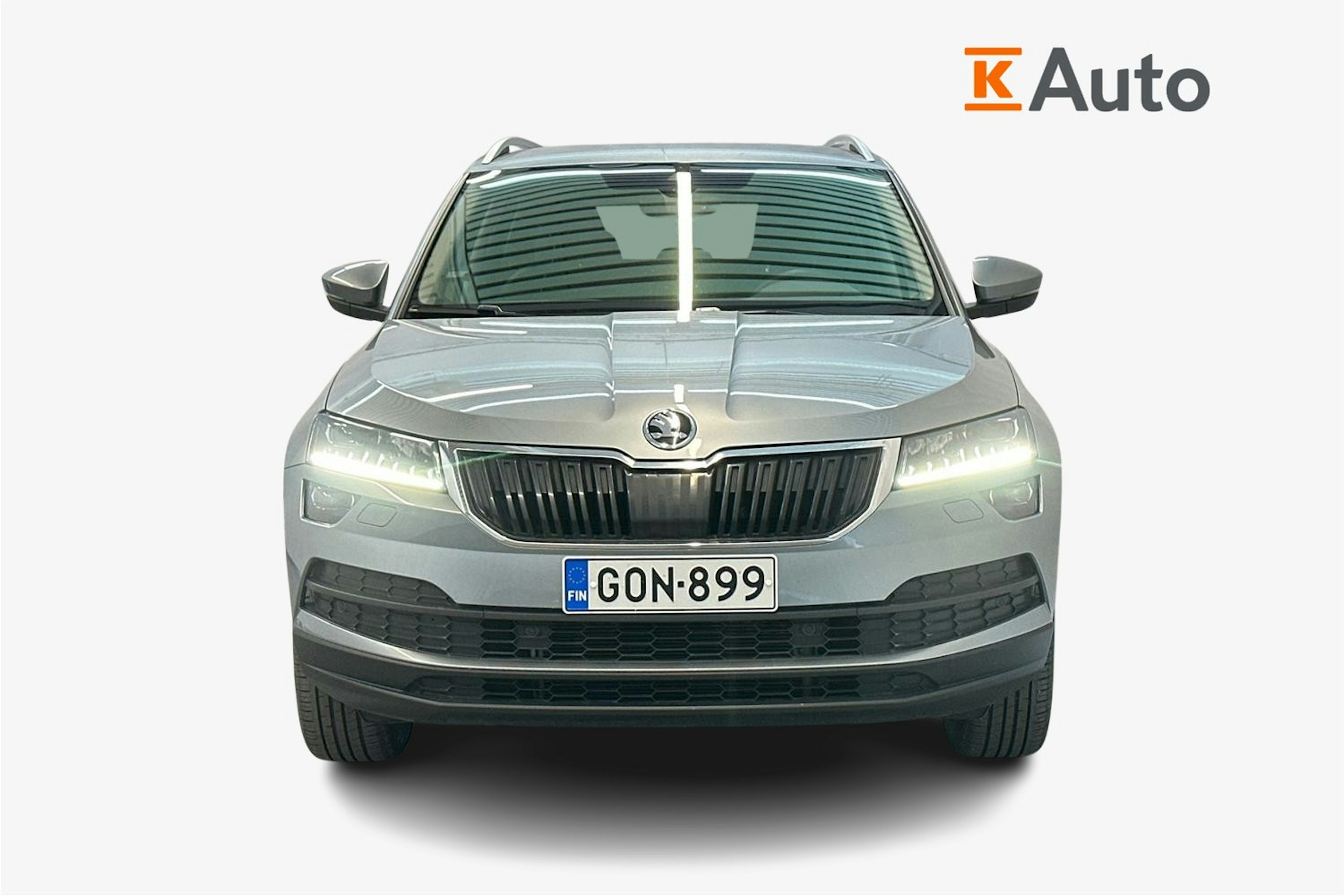 harmaa Skoda Karoq 2021 kuva 5.