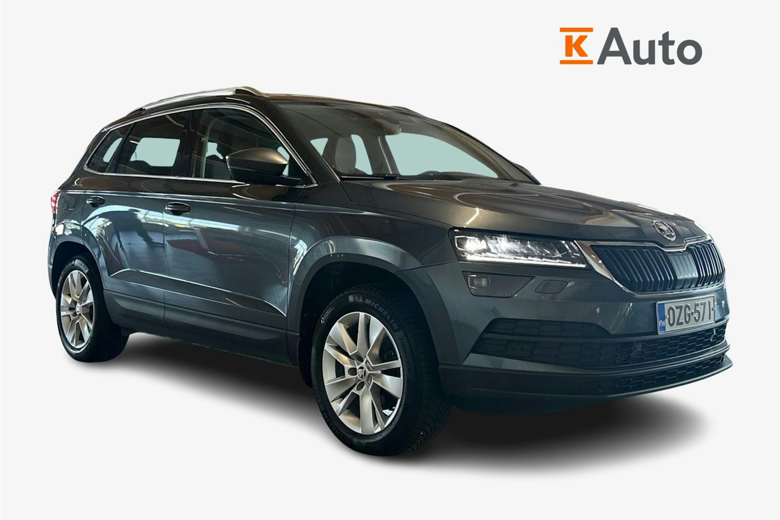 Harmaa Skoda KAROQ 2021 kuva 1.
