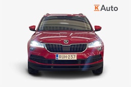 punainen Skoda Karoq 2021 kuva 5.