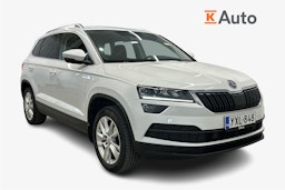 valkoinen Skoda Karoq 2021 kuva 1.