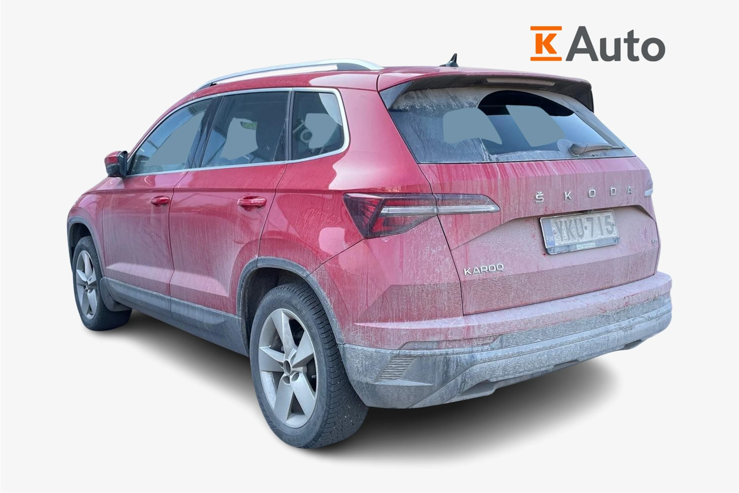 punainen Skoda Karoq 2022 kuva 2.