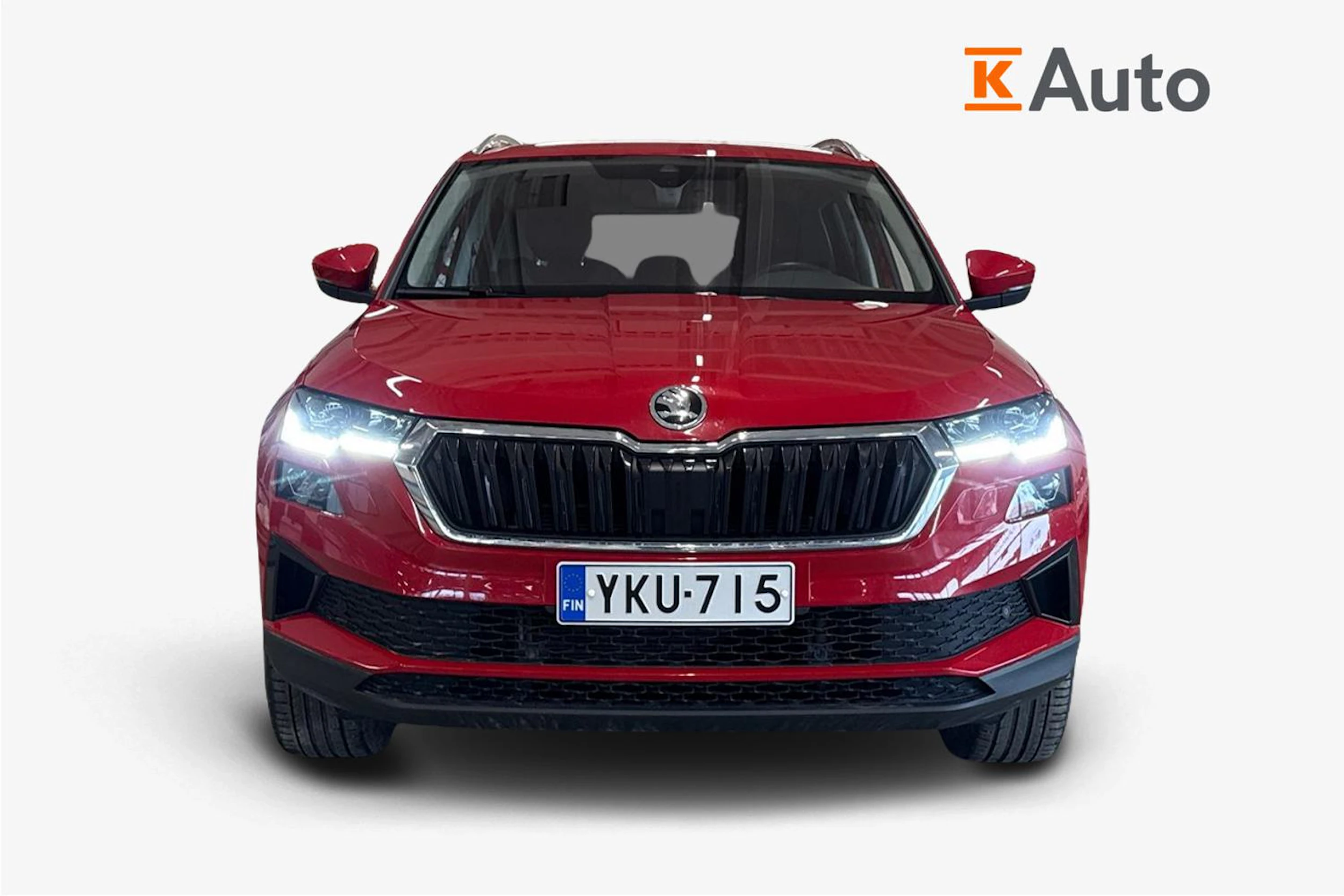 punainen Skoda Karoq 2022 kuva 4.